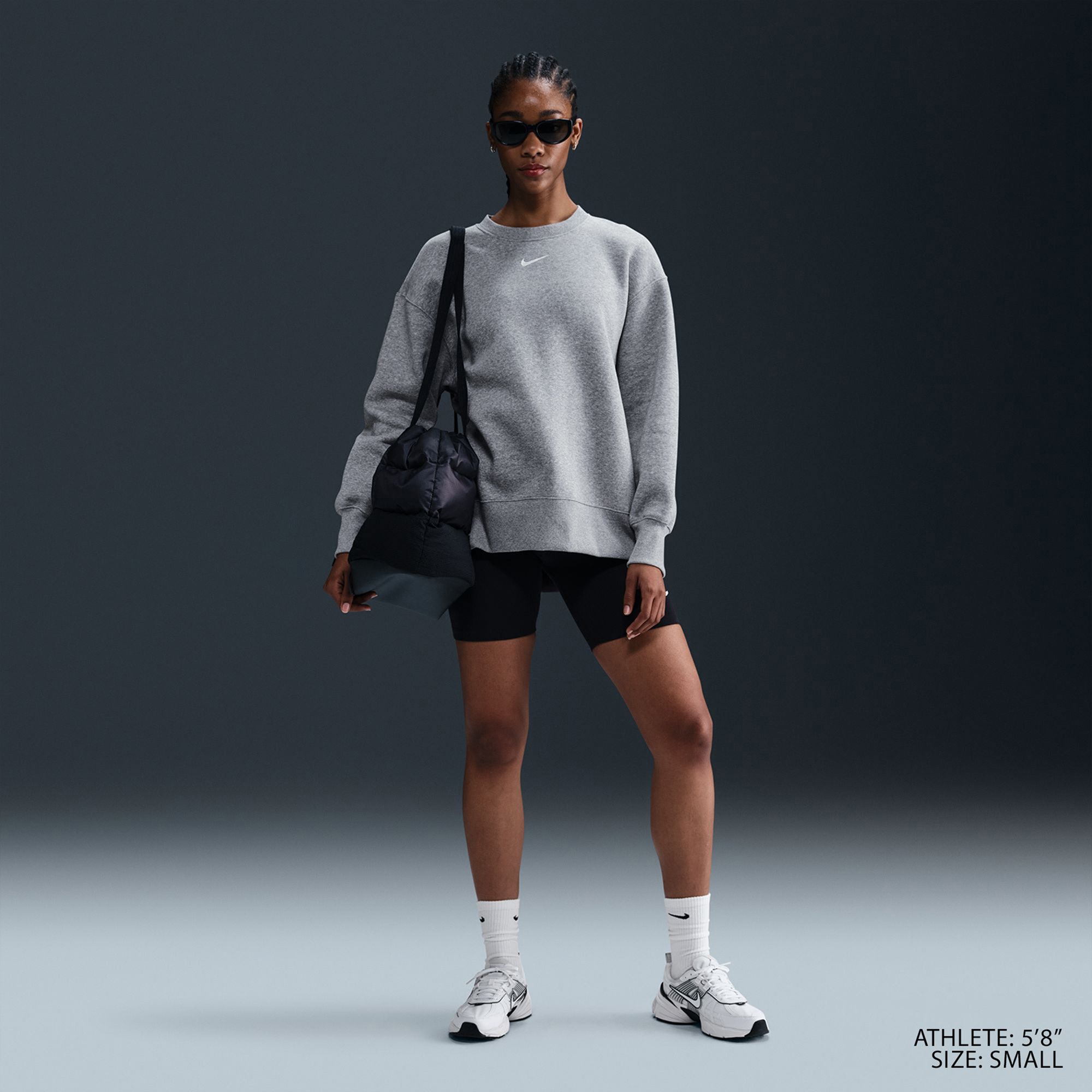 Nike Women's Sportswear Phoenix Fleece Oversized Crew-Neck Sweatshirt product image