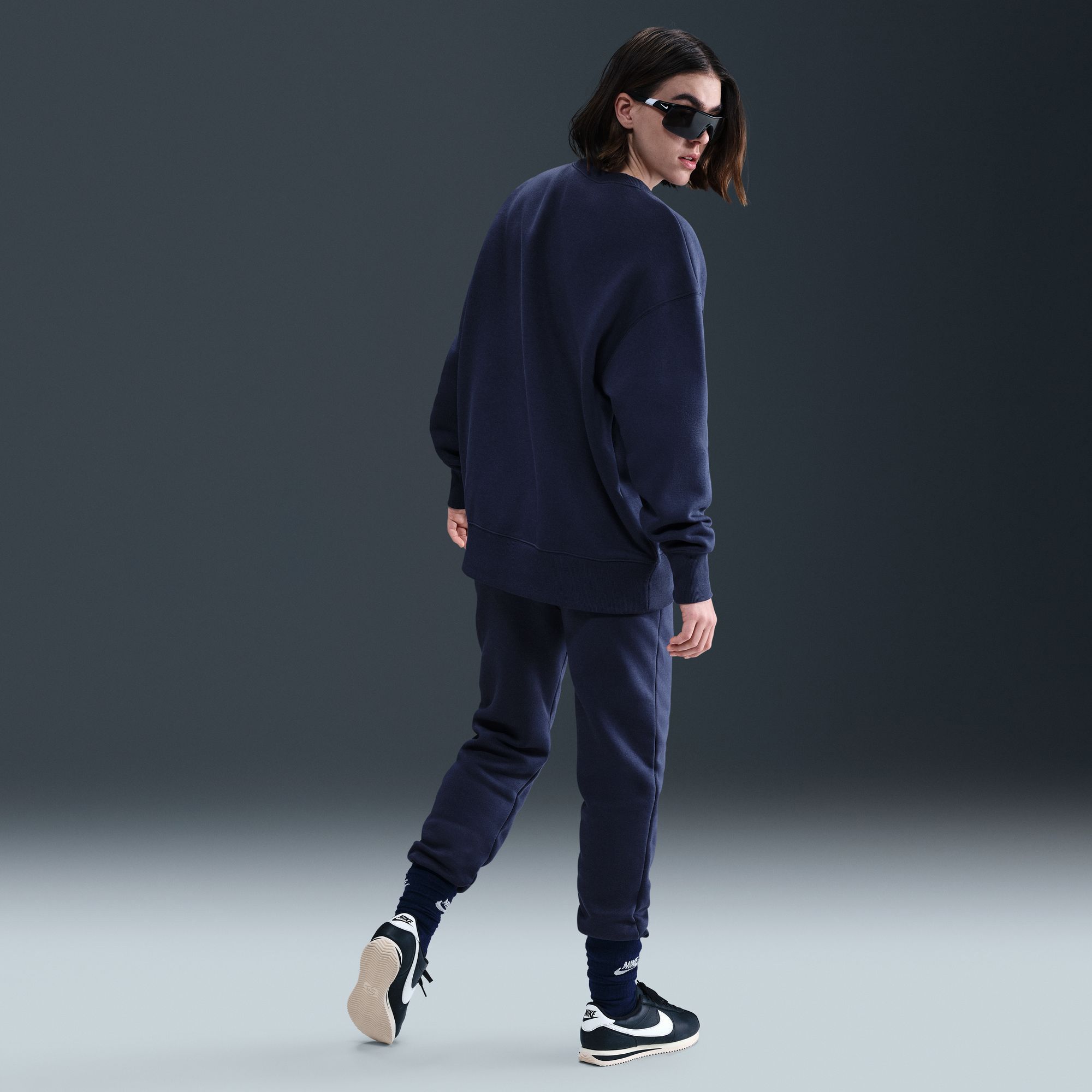 Nike Women's Sportswear Phoenix Fleece Oversized Crew-Neck Sweatshirt product image