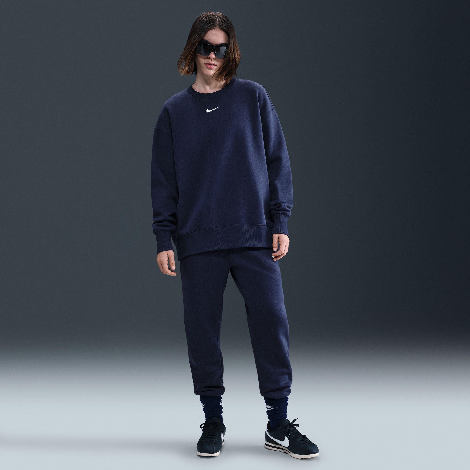 Nike Women's Sportswear Phoenix Fleece Oversized Crew-Neck Sweatshirt product image