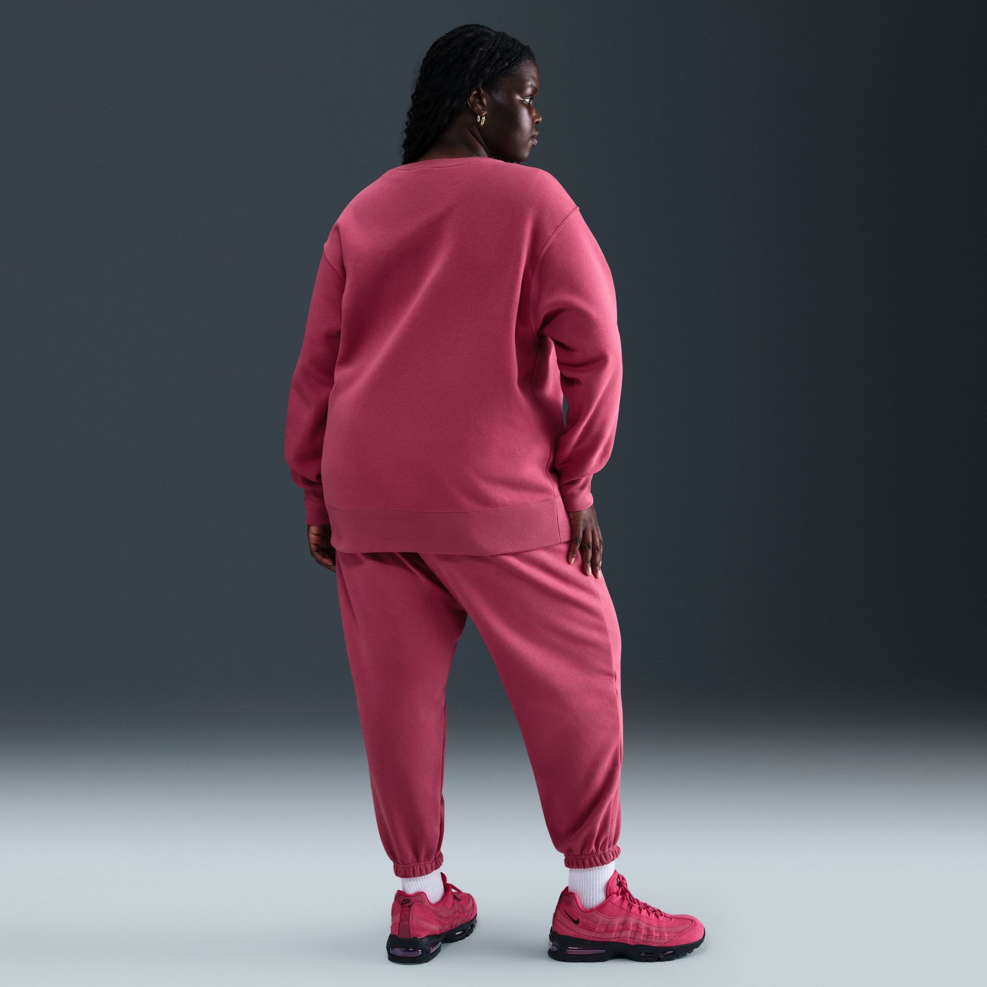 Nike Women's Sportswear Phoenix Fleece Oversized Sweatshirt (Plus Size) product image