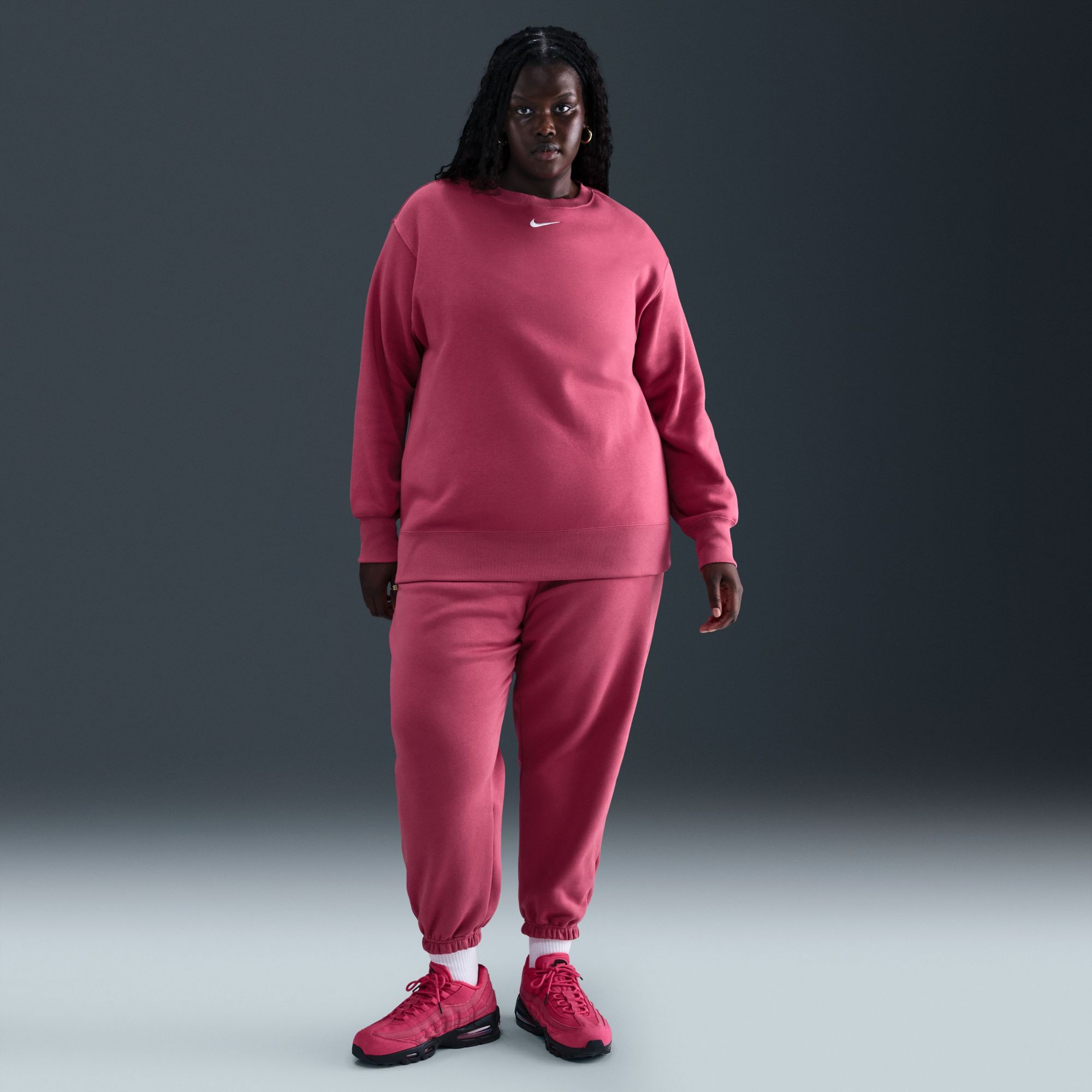 Nike Women's Sportswear Phoenix Fleece Oversized Sweatshirt (Plus Size) product image