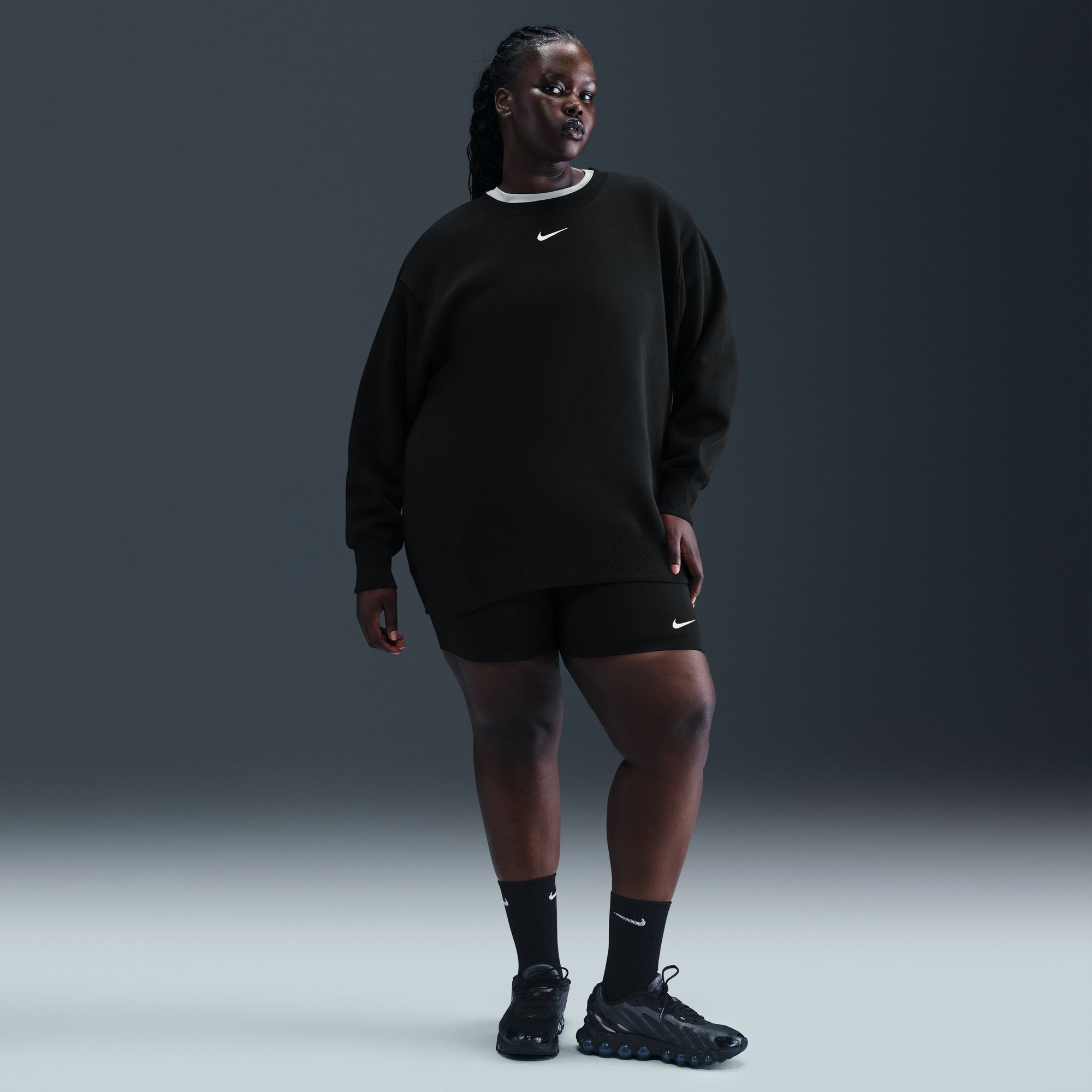 Nike Women's Sportswear Phoenix Fleece Oversized Sweatshirt (Plus Size) product image