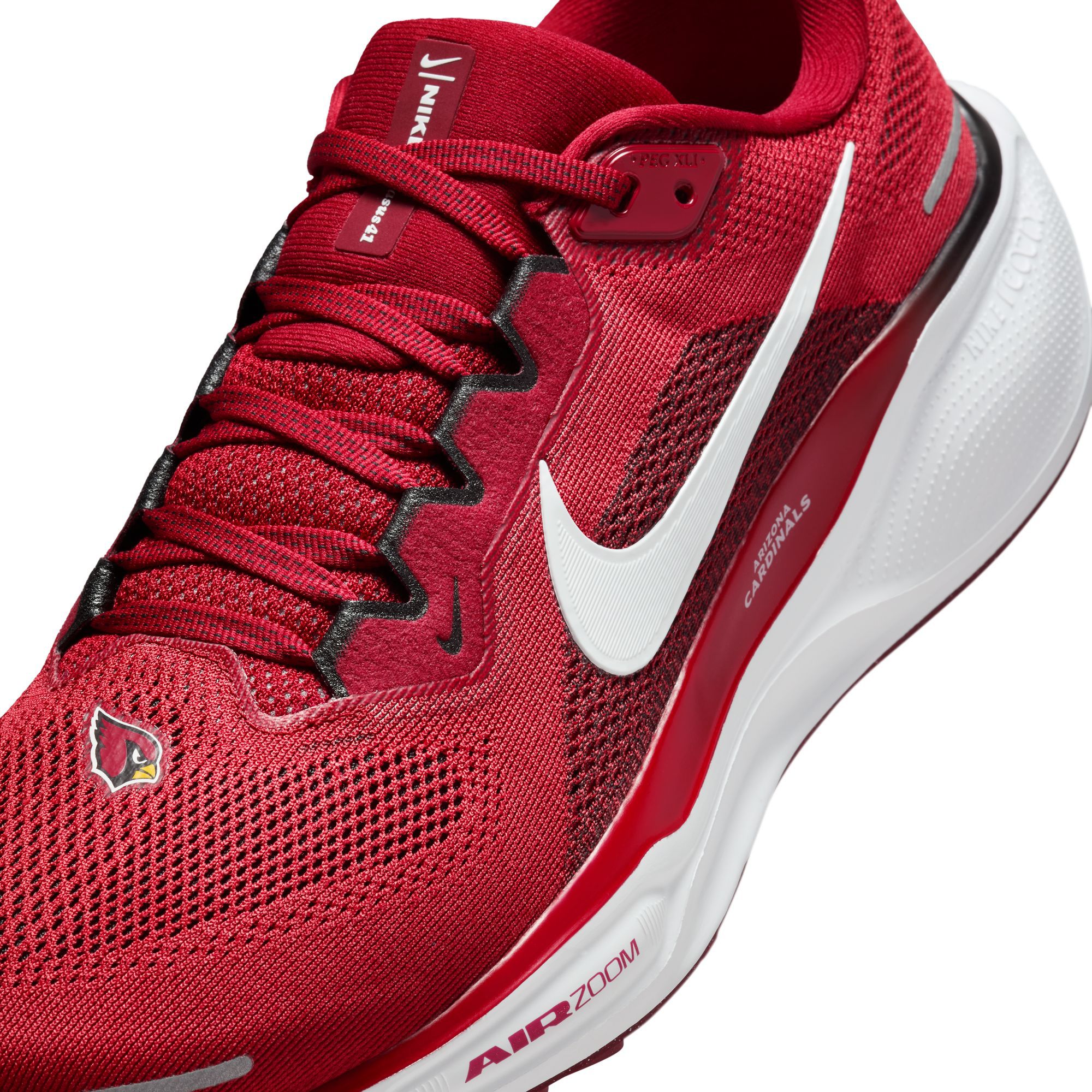 Nike Pegasus 41 Cardinals Running Shoes product image