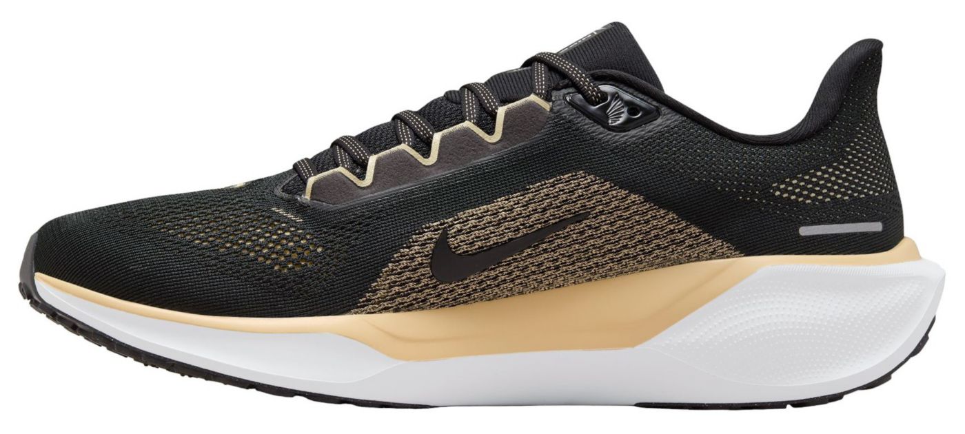 Run black/gold air zoom pegasus 36 shield trainers sales