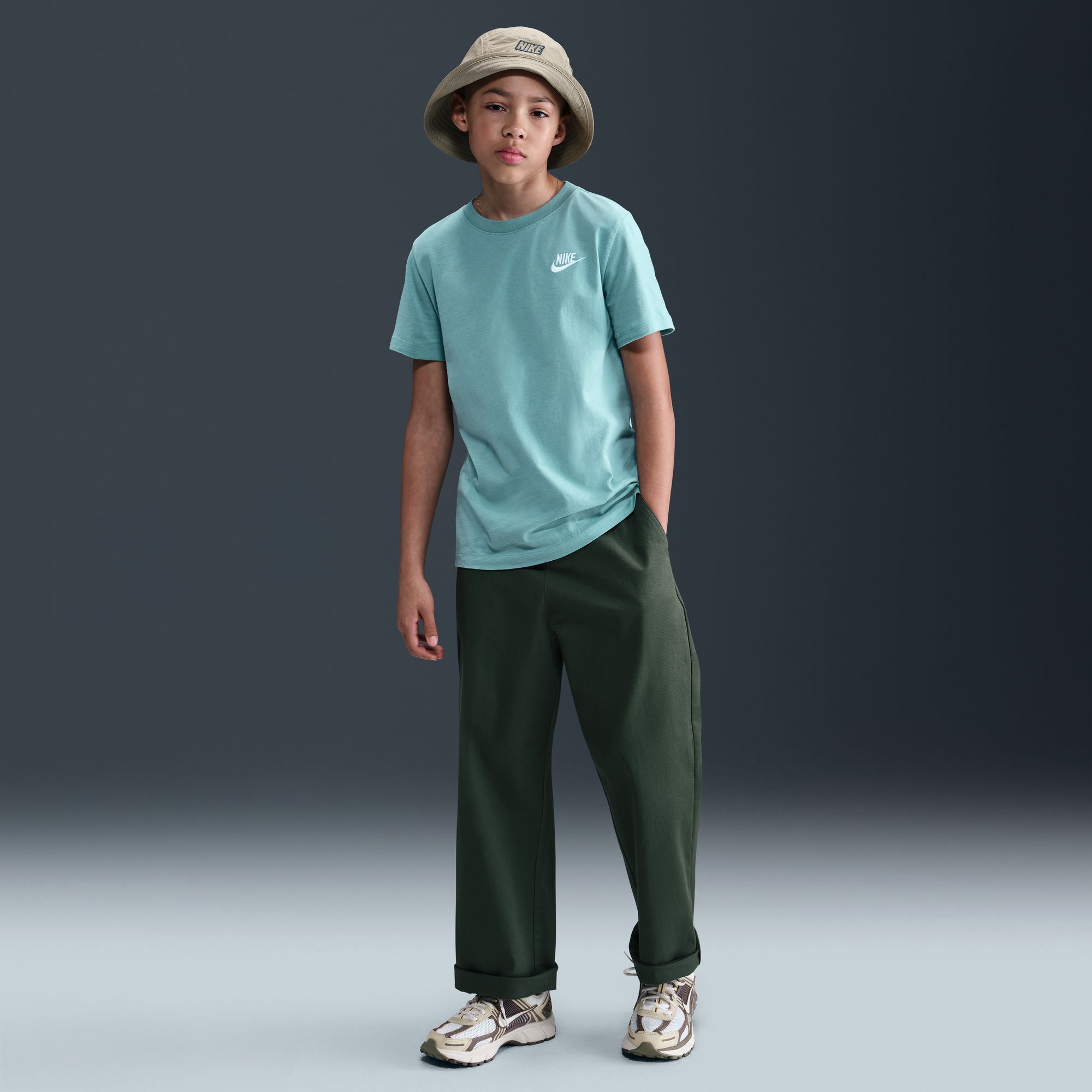 Nike Kids' Sportswear Embroidered Futura T-Shirt product image