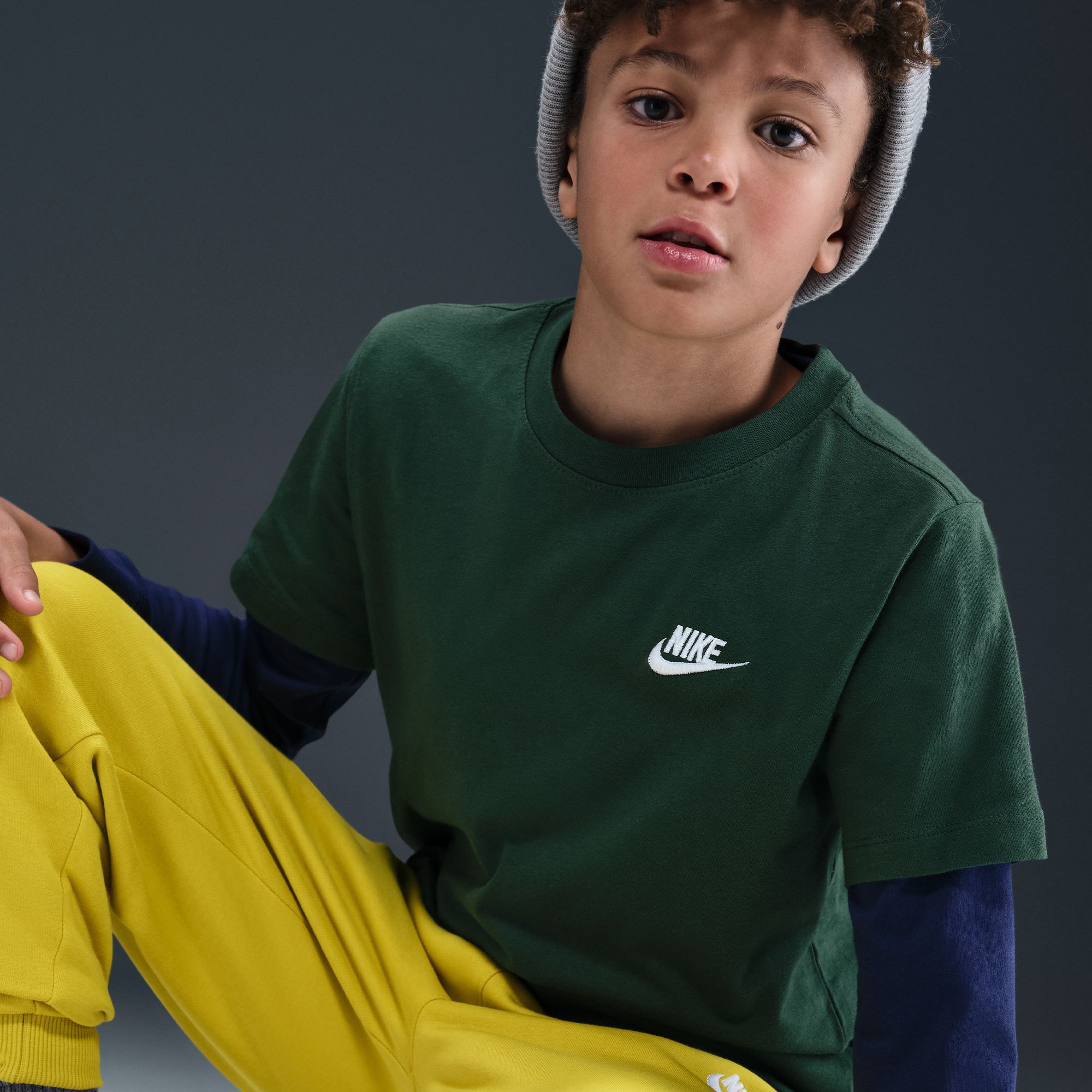 Nike Kids' Sportswear Embroidered Futura T-Shirt product image