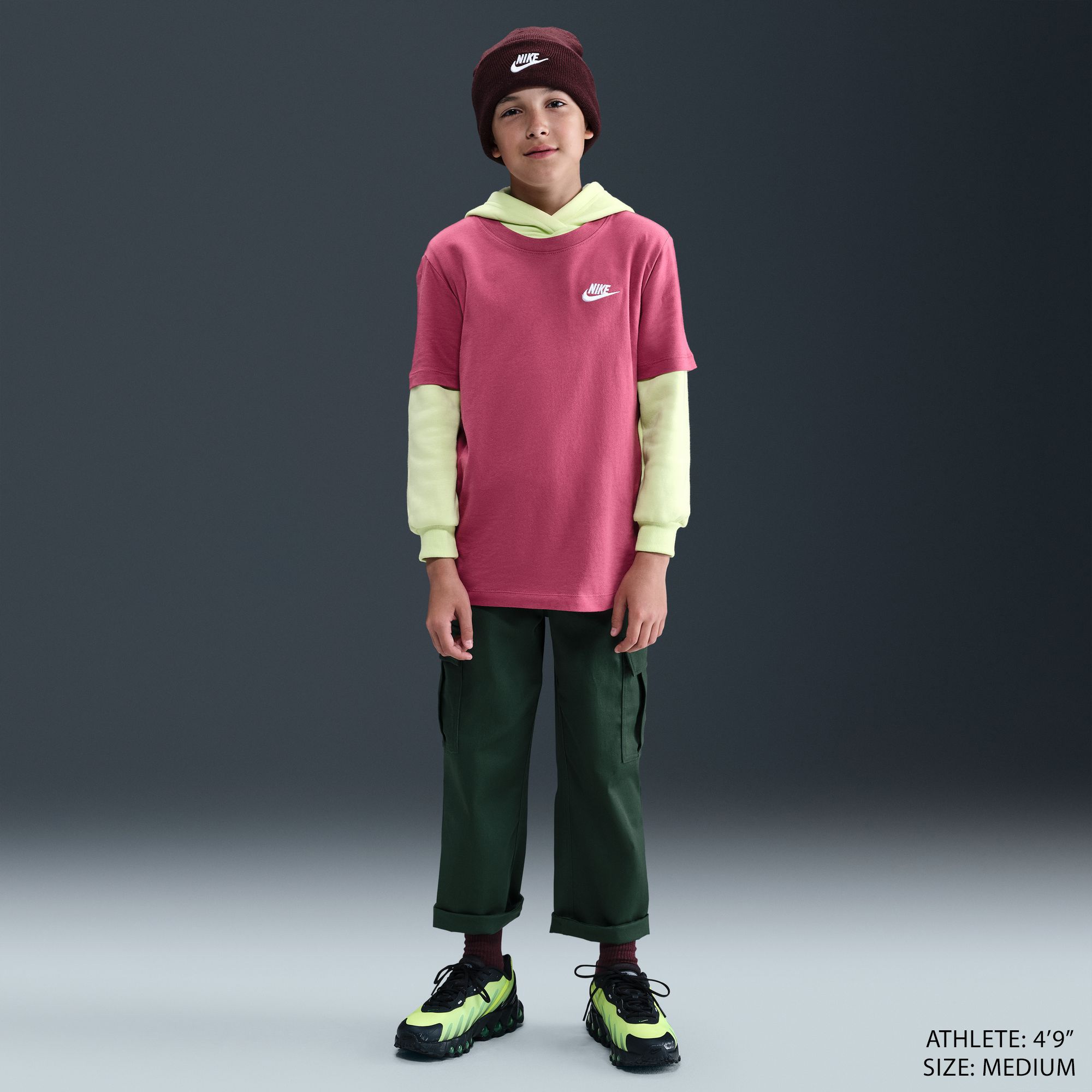 Nike Kids' Sportswear Embroidered Futura T-Shirt product image