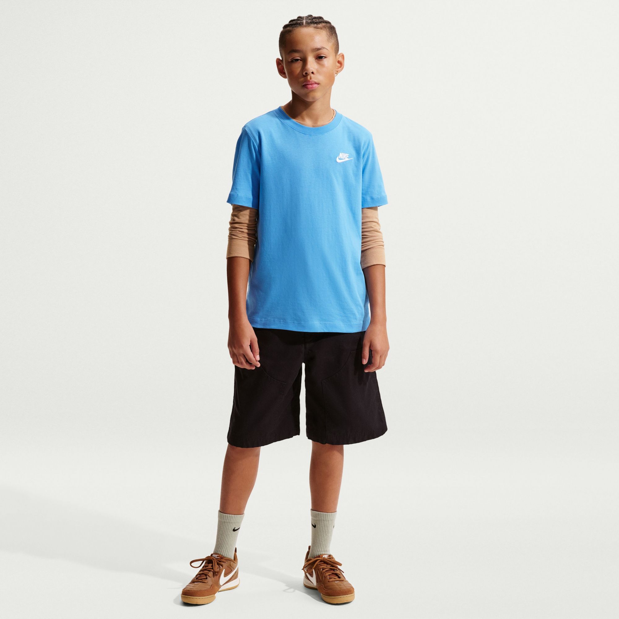 Nike Kids' Sportswear Embroidered Futura T-Shirt product image