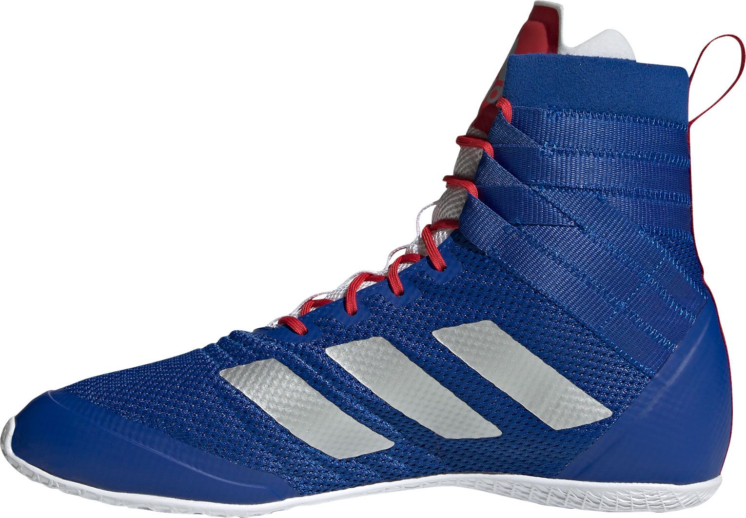 adidas adult speedex 18 boxing shoes blue grey