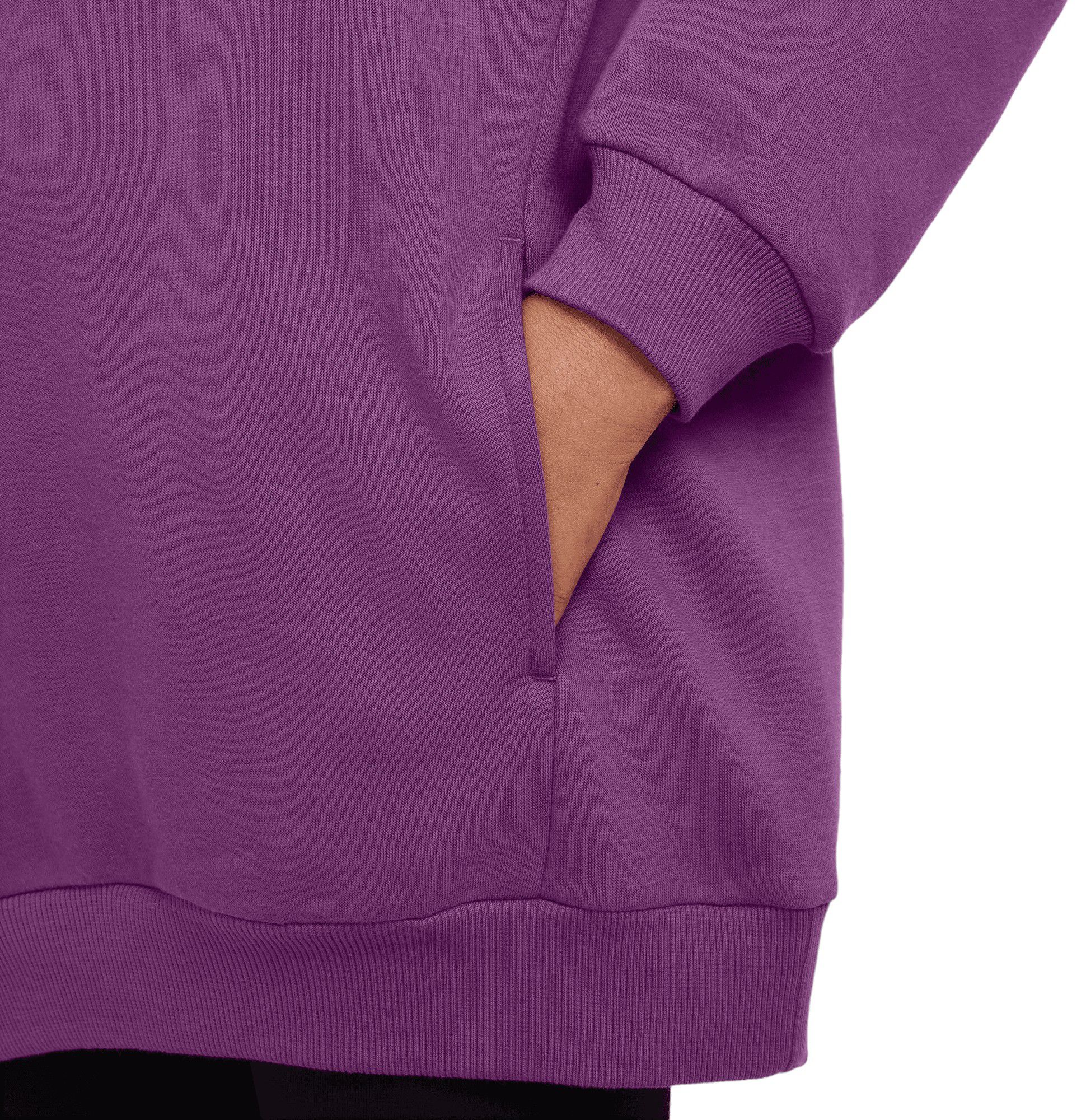 Nike Girls' Sportswear Oversized Club Fleece Pullover Hoodie product image