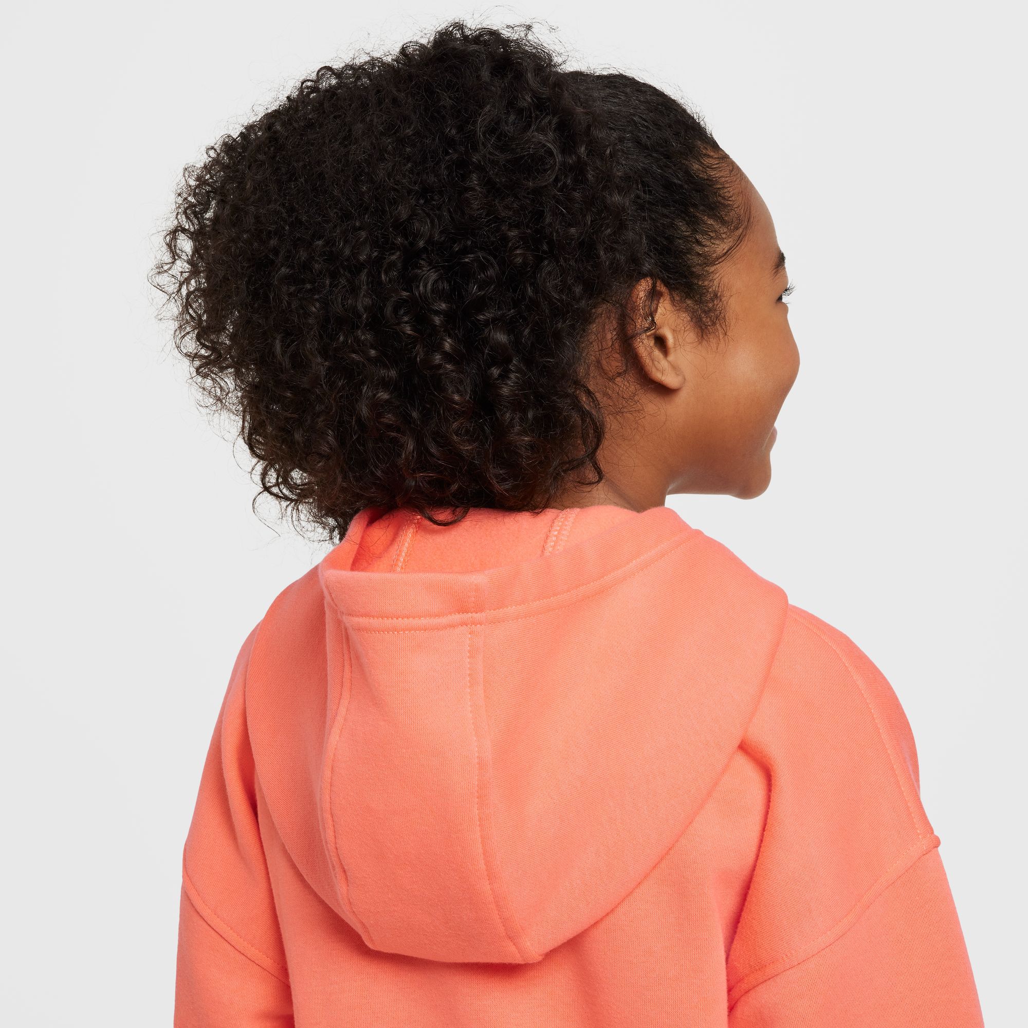 Nike Girls' Sportswear Oversized Club Fleece Pullover Hoodie product image