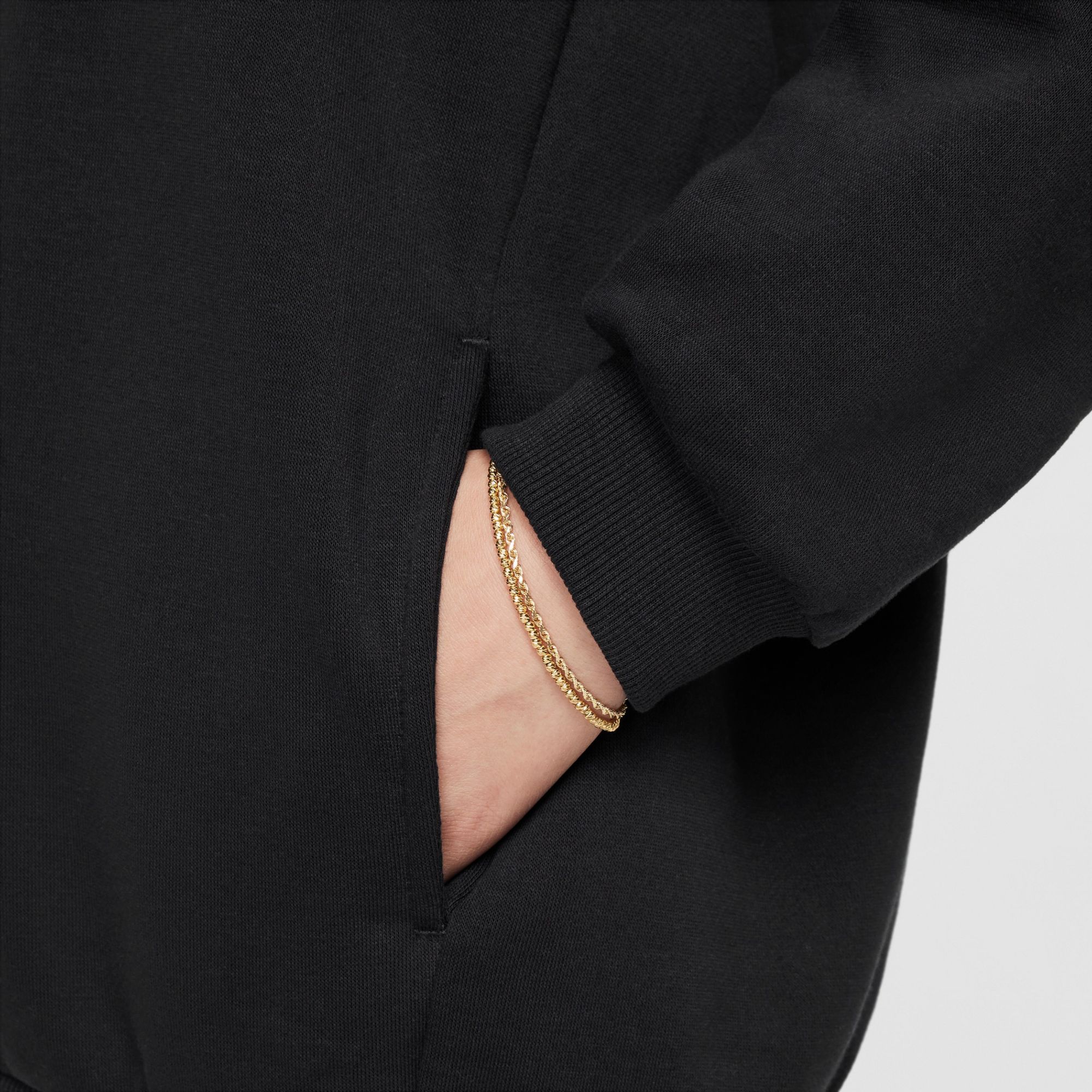 Nike Girls' Sportswear Oversized Club Fleece Pullover Hoodie product image