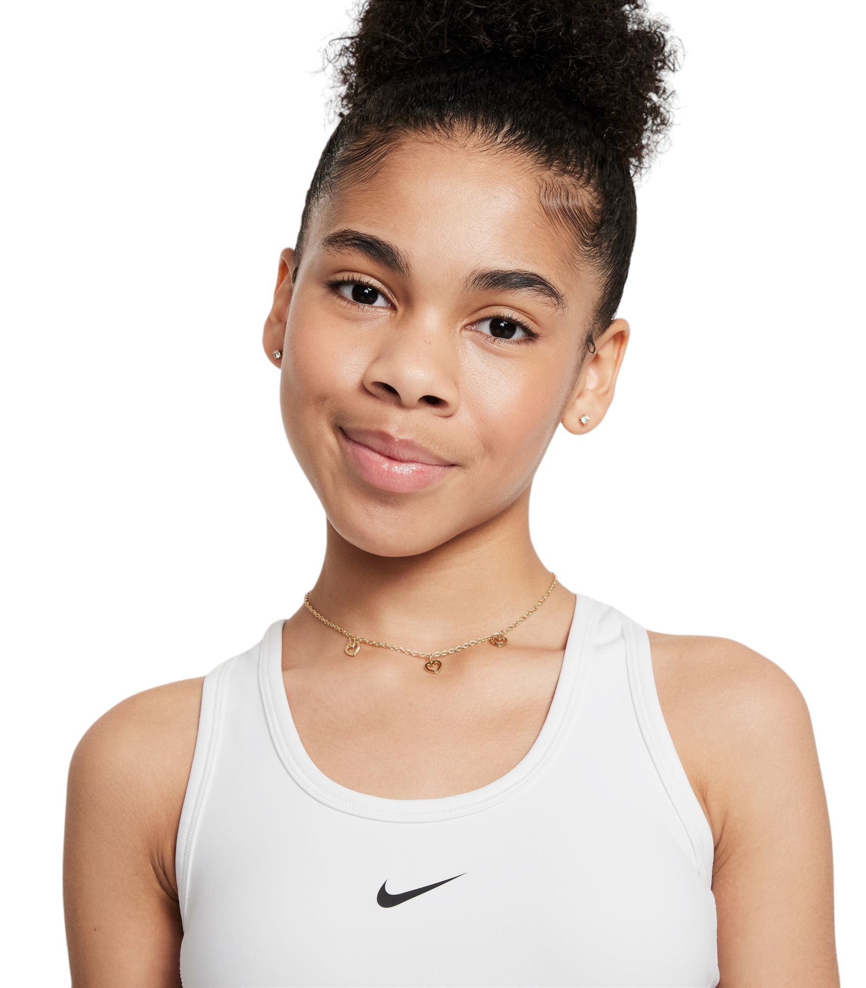Nike Girls' One Dri-FIT Fitted Strappy Tank Top product image