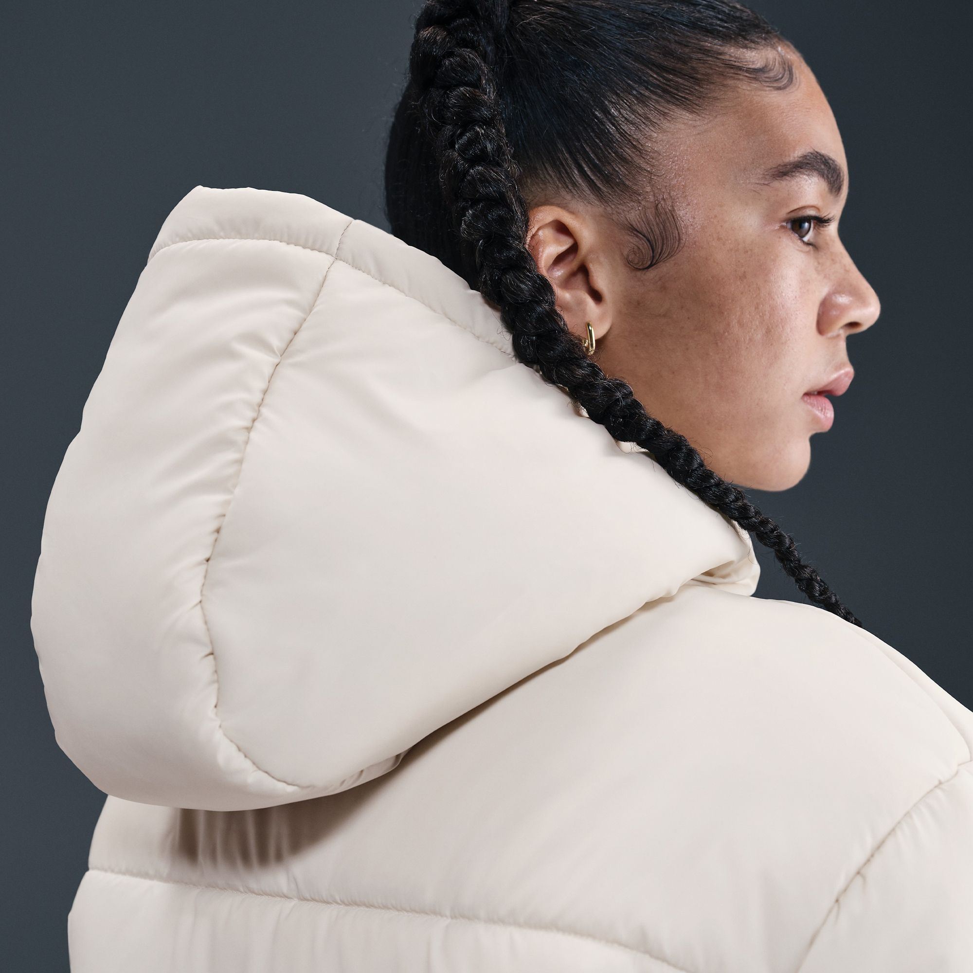Nike Women's Sportswear Classic Puffer Therma-FIT Loose Hooded Jacket product image