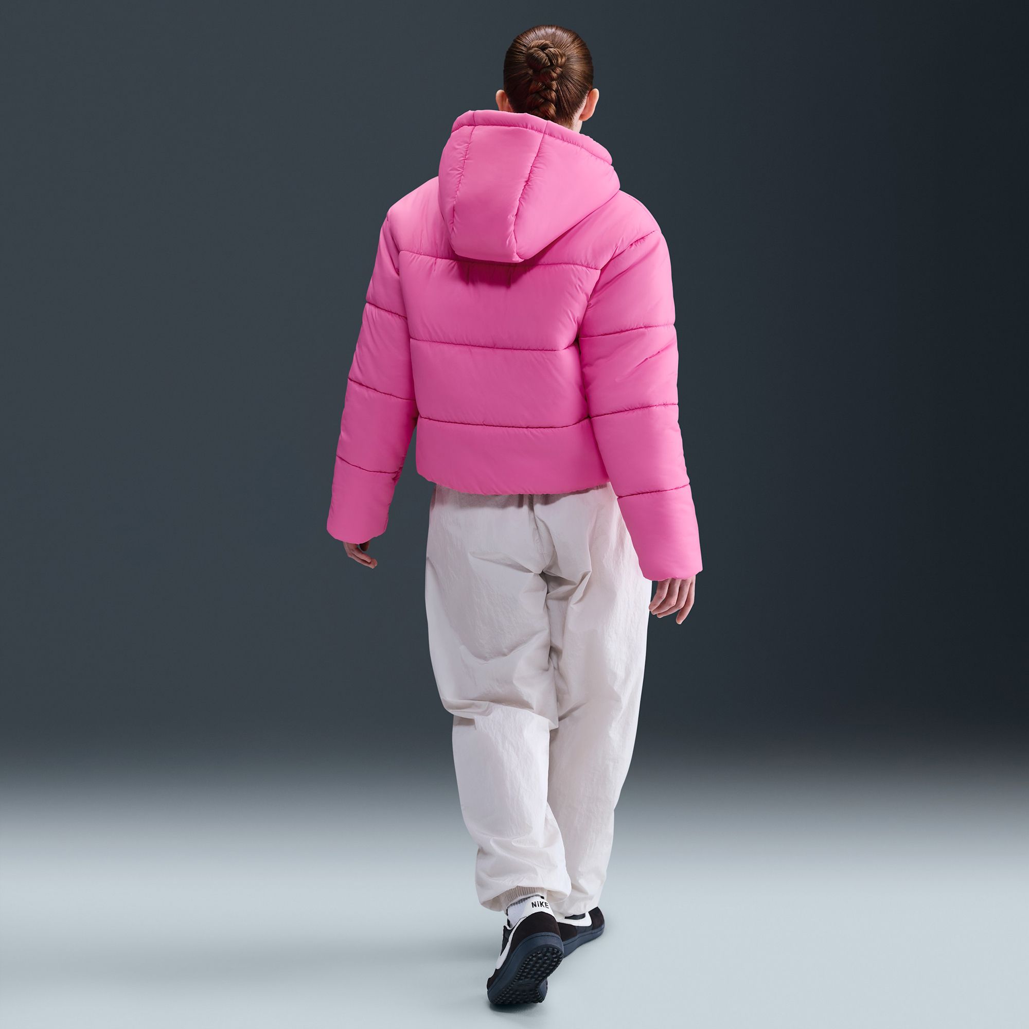 Nike Women's Sportswear Classic Puffer Therma-FIT Loose Hooded Jacket product image