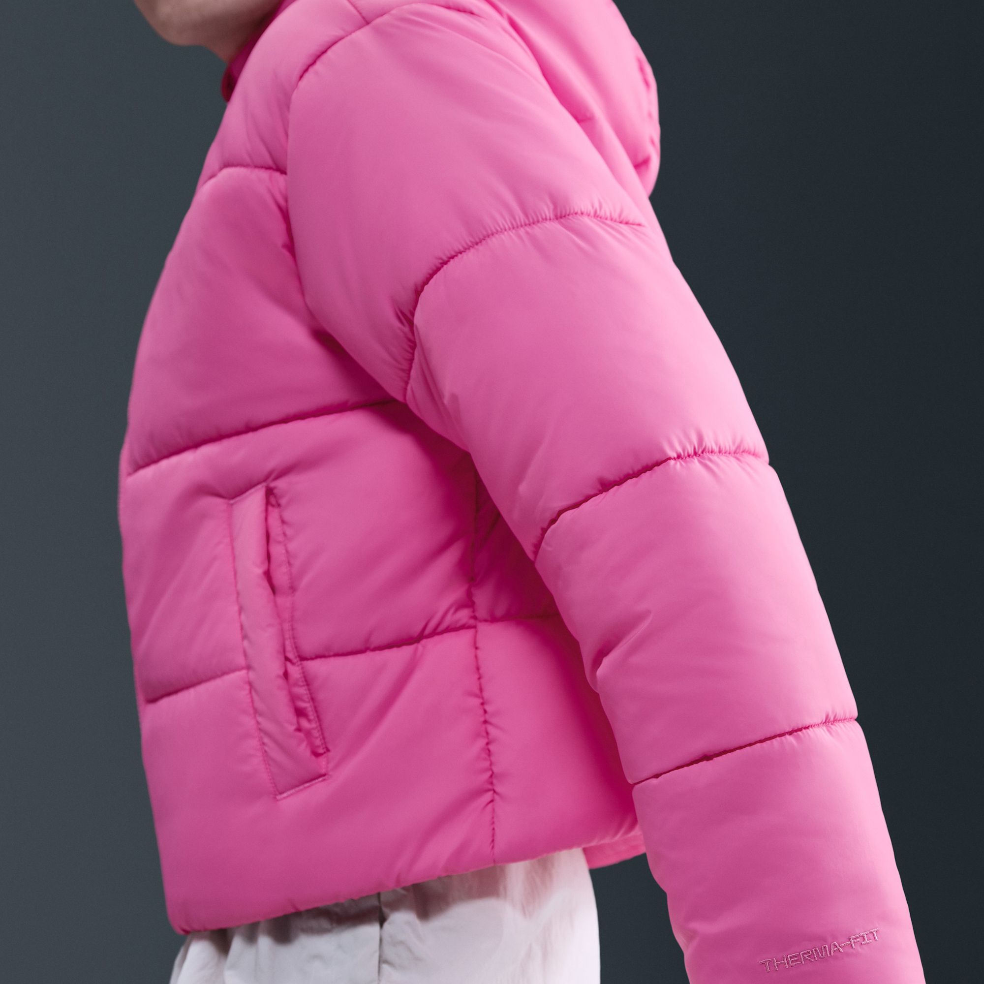 Nike Women's Sportswear Classic Puffer Therma-FIT Loose Hooded Jacket product image