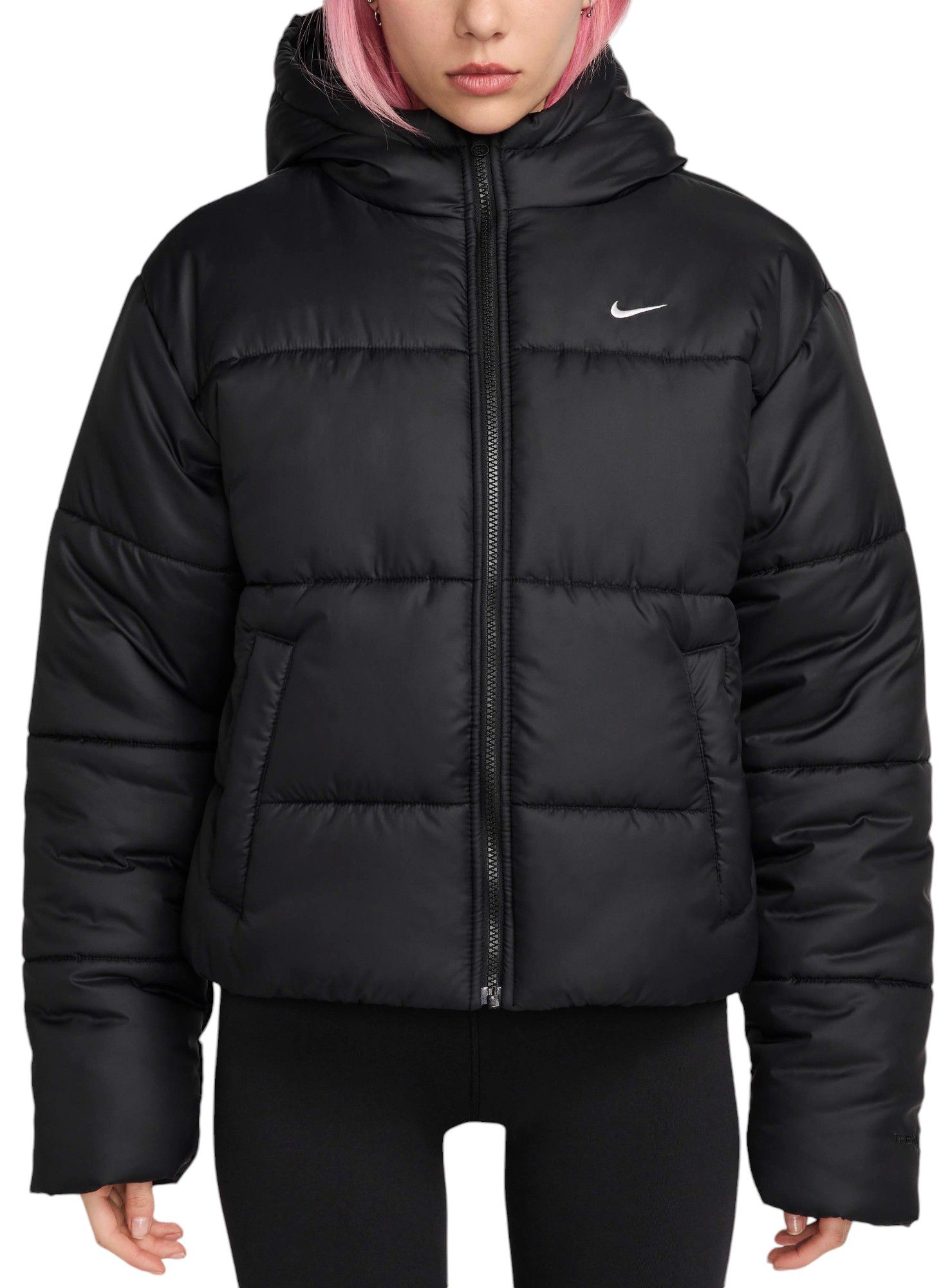 Nike Women's Sportswear Classic Puffer Therma-FIT Loose Hooded Jacket product image