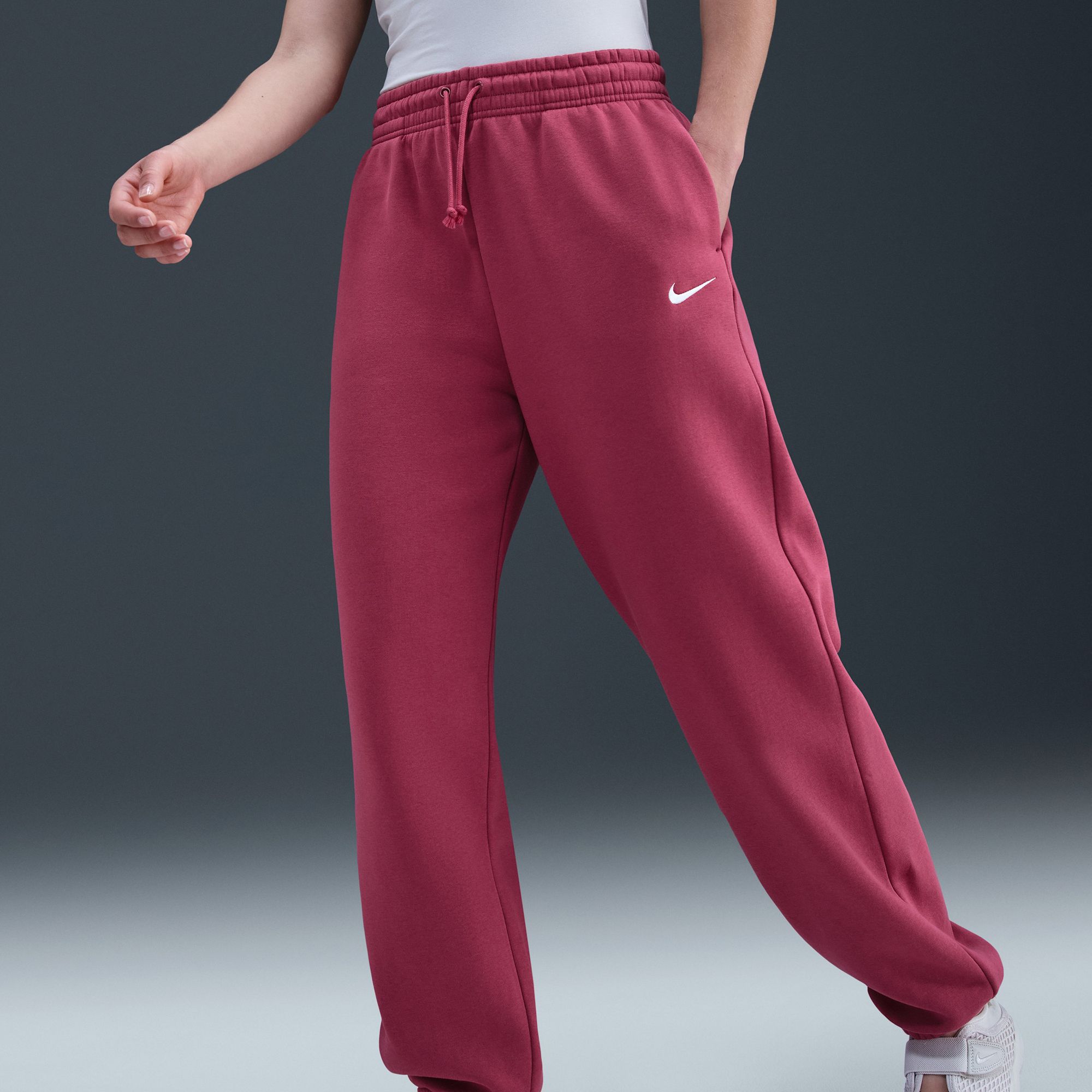 Nike Women's Sportswear Phoenix Fleece High-Waisted Oversized Sweatpants product image