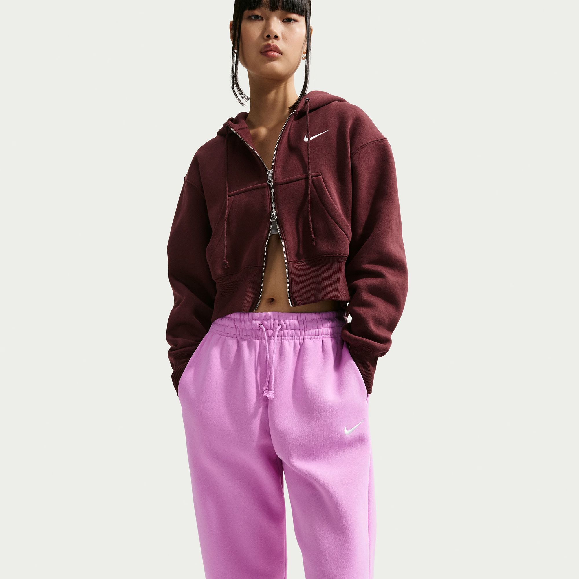 Nike Women's Sportswear Phoenix Fleece High-Waisted Oversized Sweatpants product image