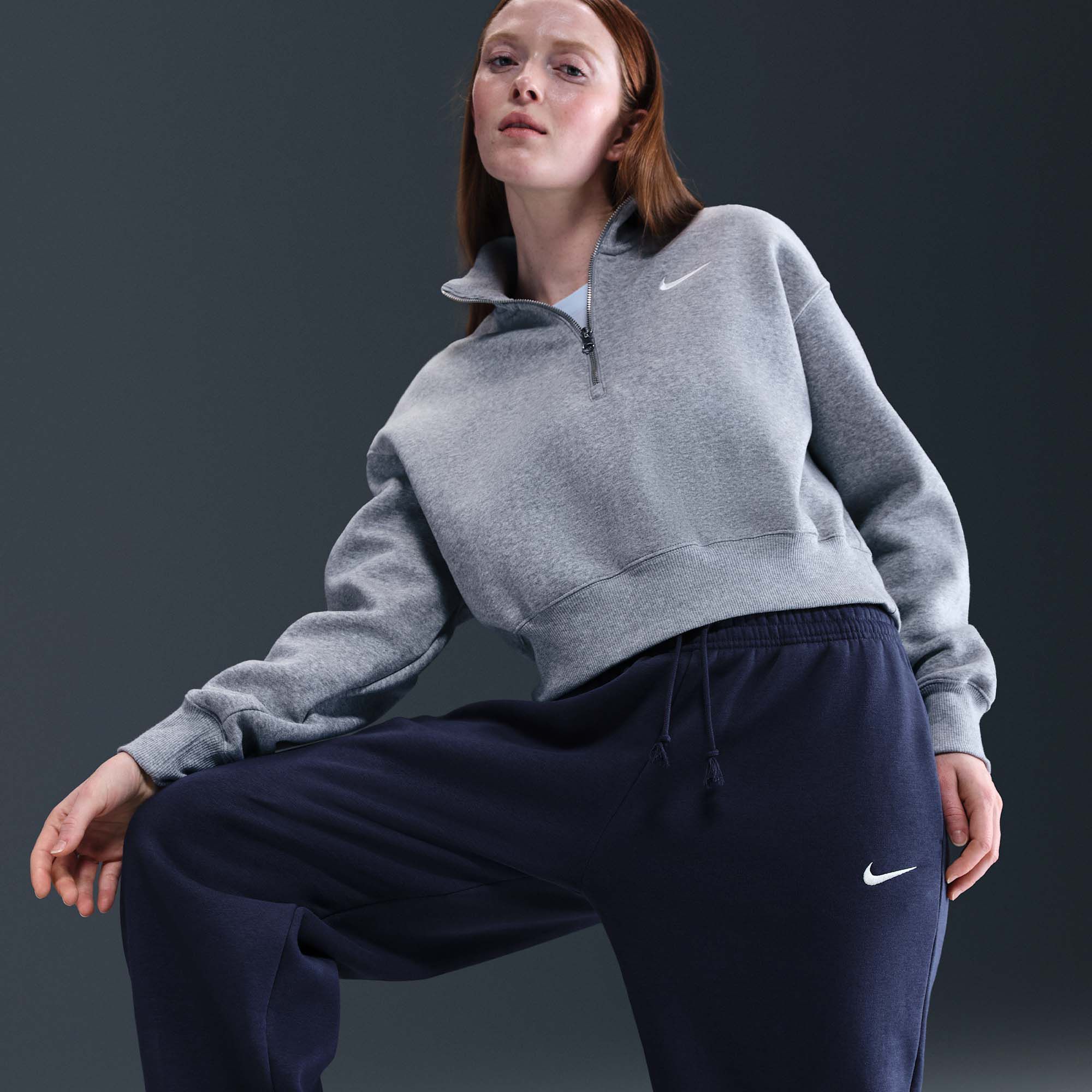 Nike Women's Sportswear Phoenix Fleece High-Waisted Oversized Sweatpants product image