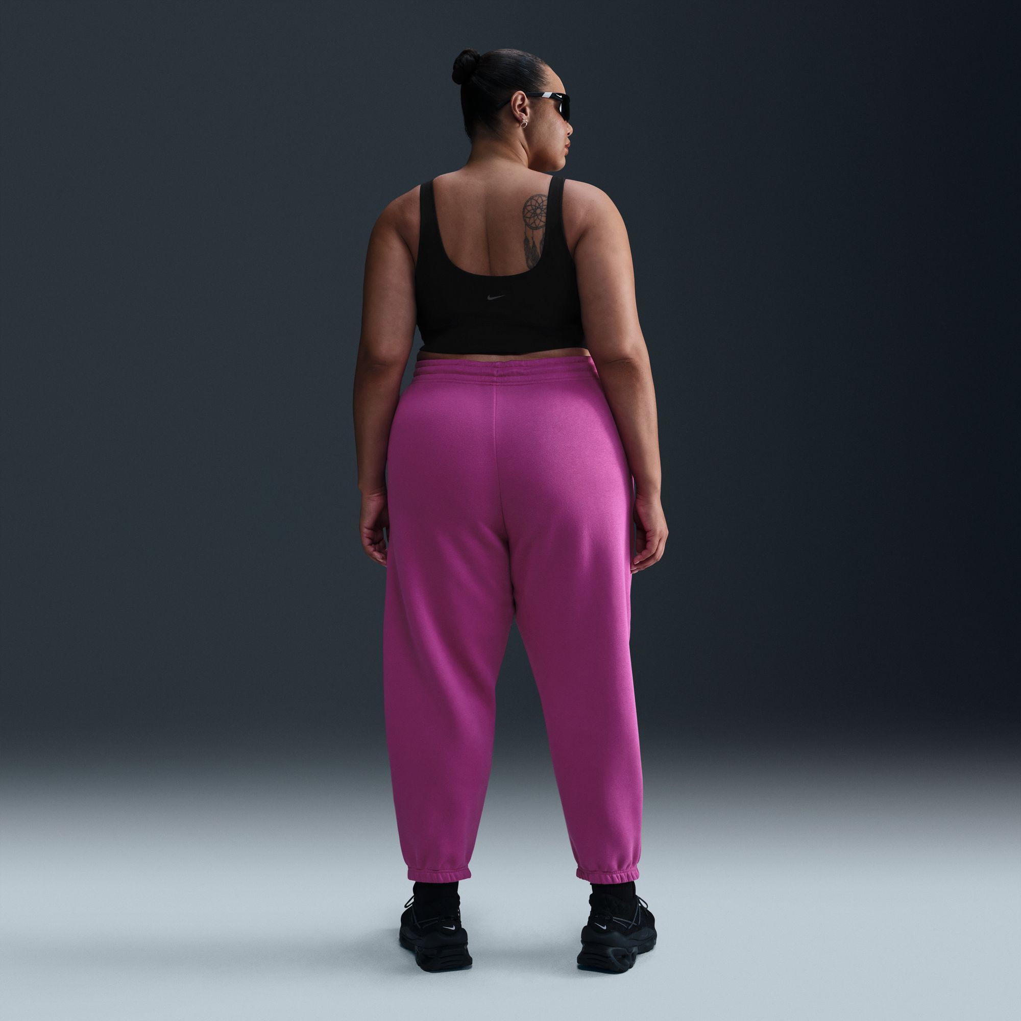 Nike Women's Sportswear Phoenix Fleece High-Waisted Oversized Sweatpants (Plus Size) product image