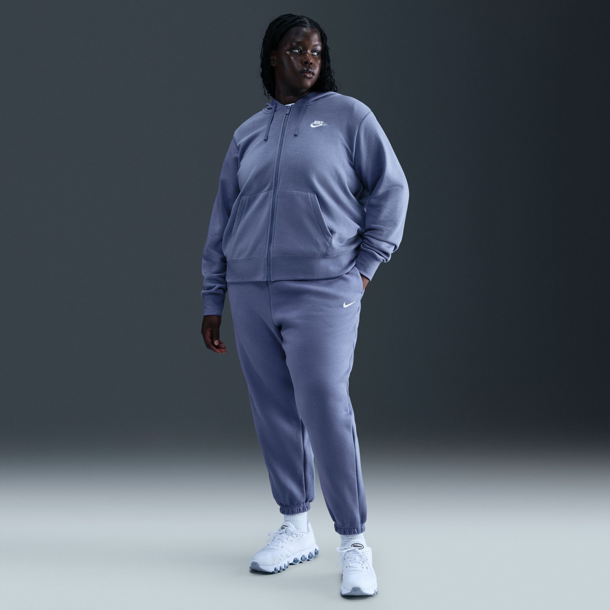Nike Women's Sportswear Phoenix Fleece High-Waisted Oversized Sweatpants (Plus Size) product image