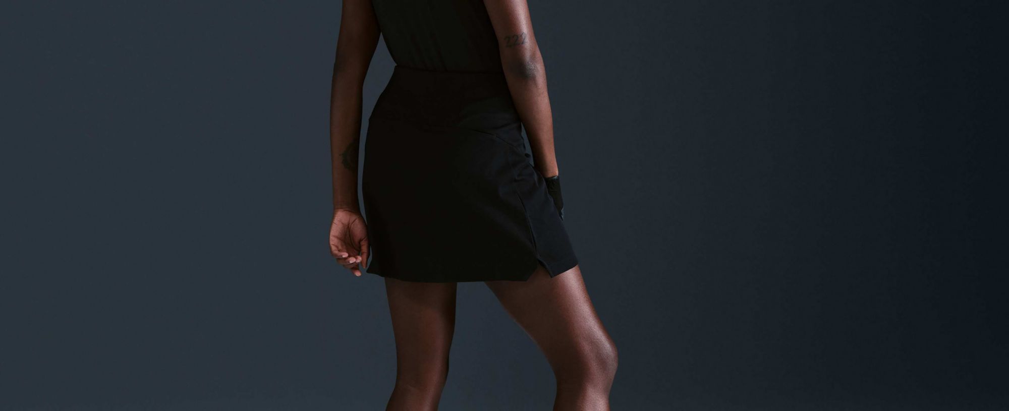 Nike Women's 17” Dri-FIT ADV Tour High-Waisted Long Golf Skort product image