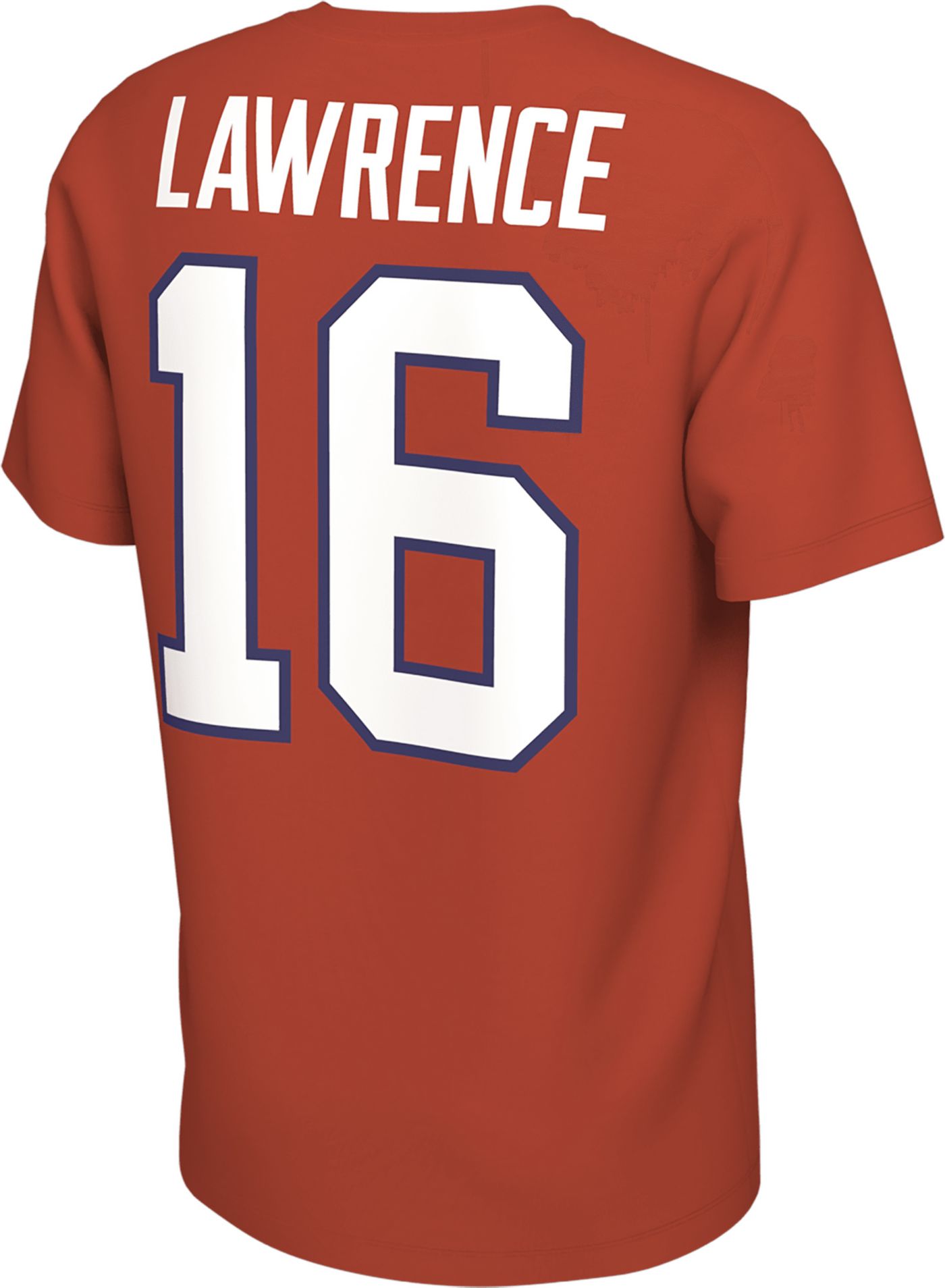 Nike Men s Clemson Tigers Trevor Lawrence 16 Football Jersey T Shirt