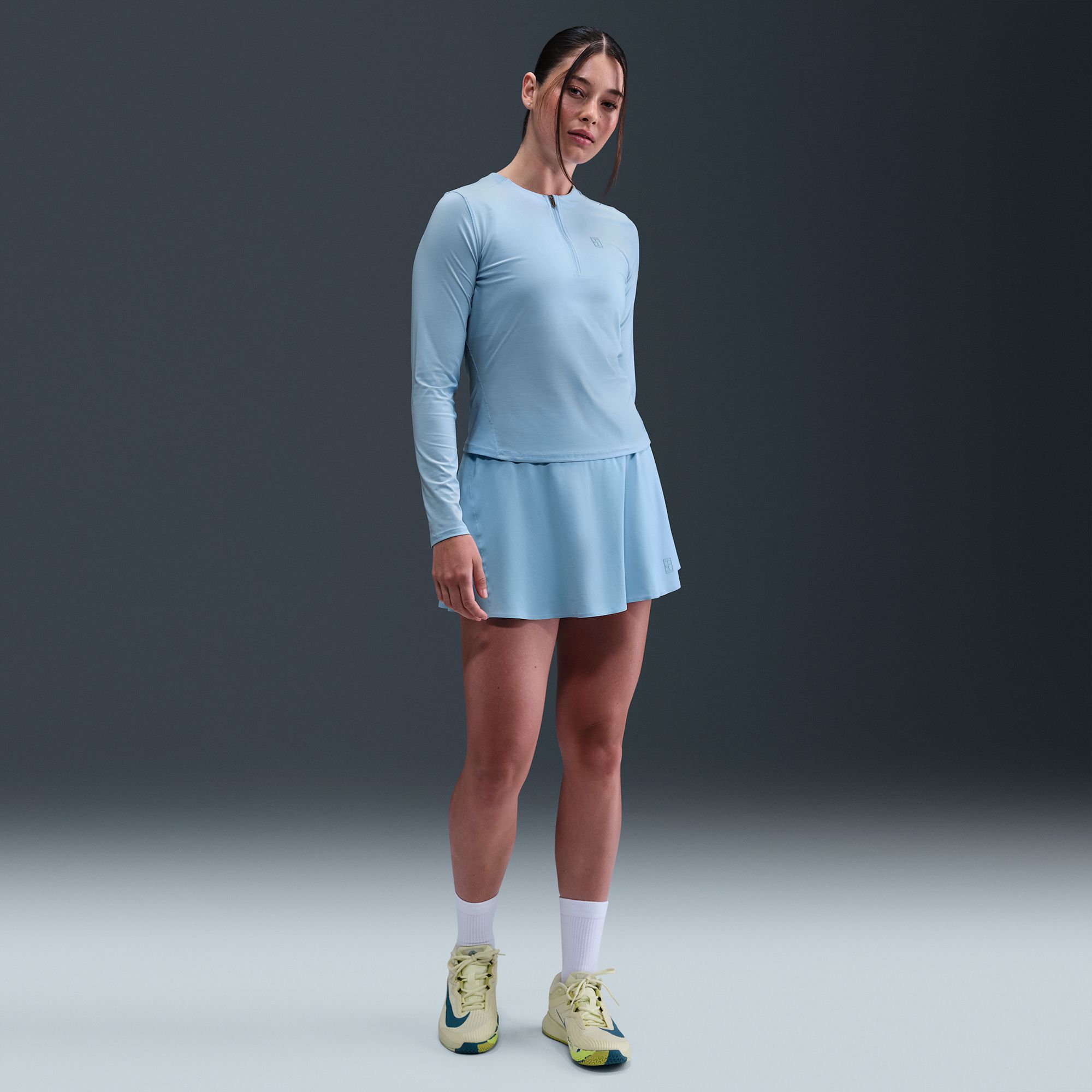 Nike Women's NikeCourt Advantage Dri-FIT Mid-Layer Tennis Shirt product image