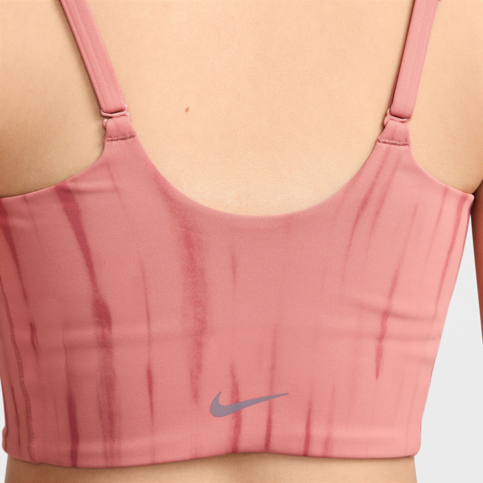 Nike Women's One Light-Support Lightly Lined Longline Printed Sports Bra product image