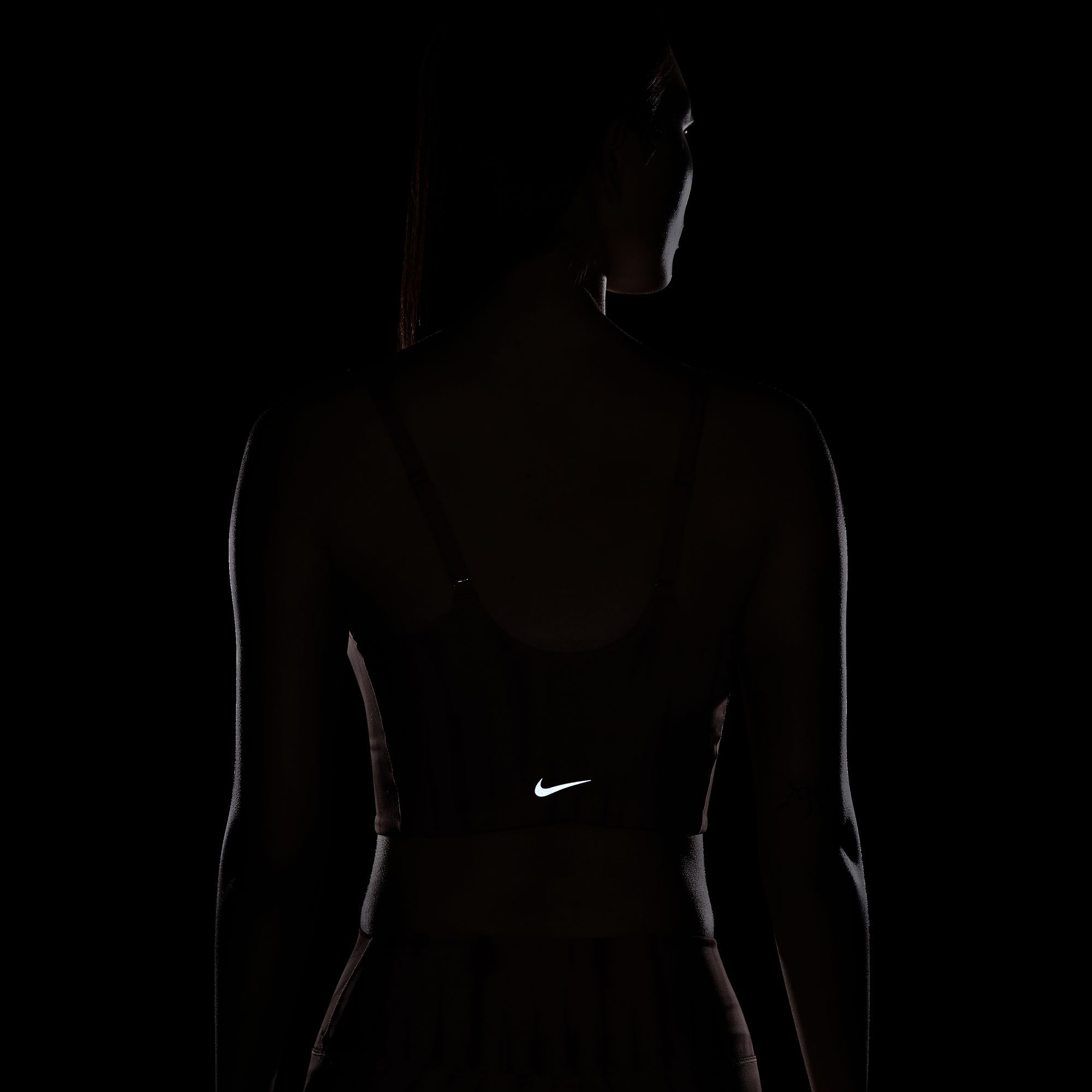 Nike Women's One Light-Support Lightly Lined Longline Printed Sports Bra product image