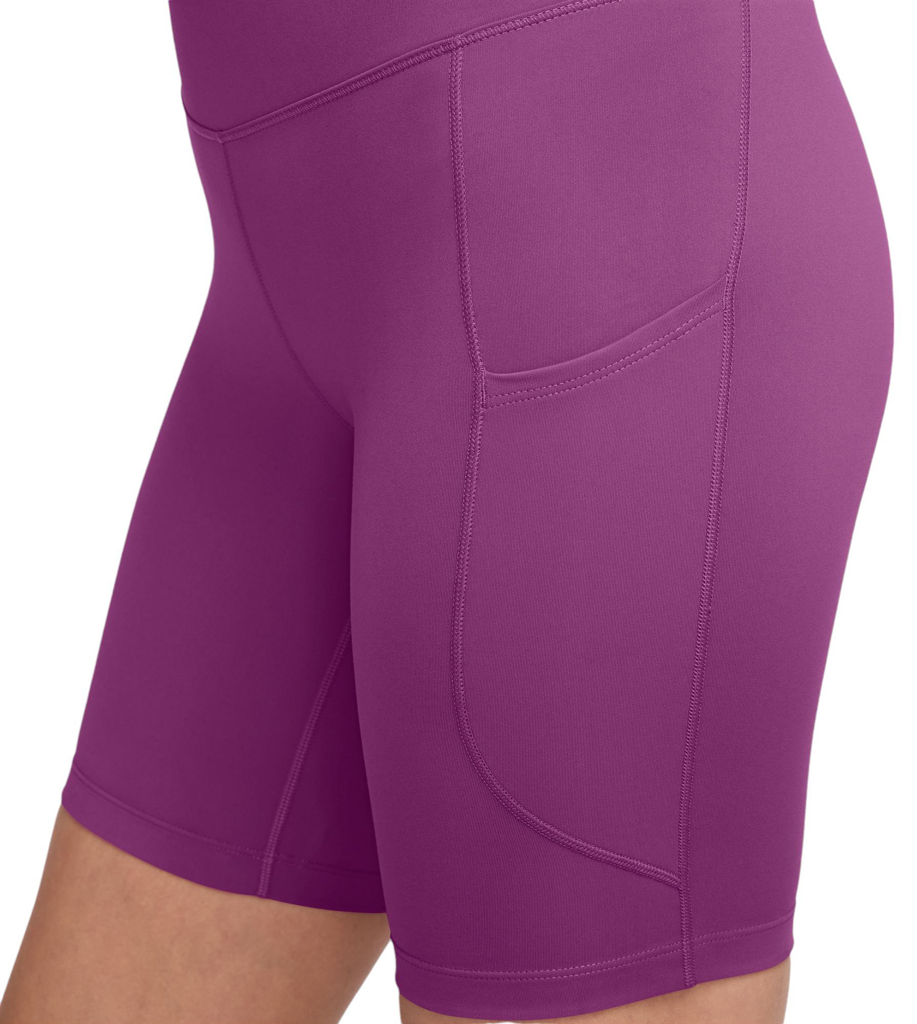 Nike Women's One High-Waisted 8" Biker Shorts With Pockets product image