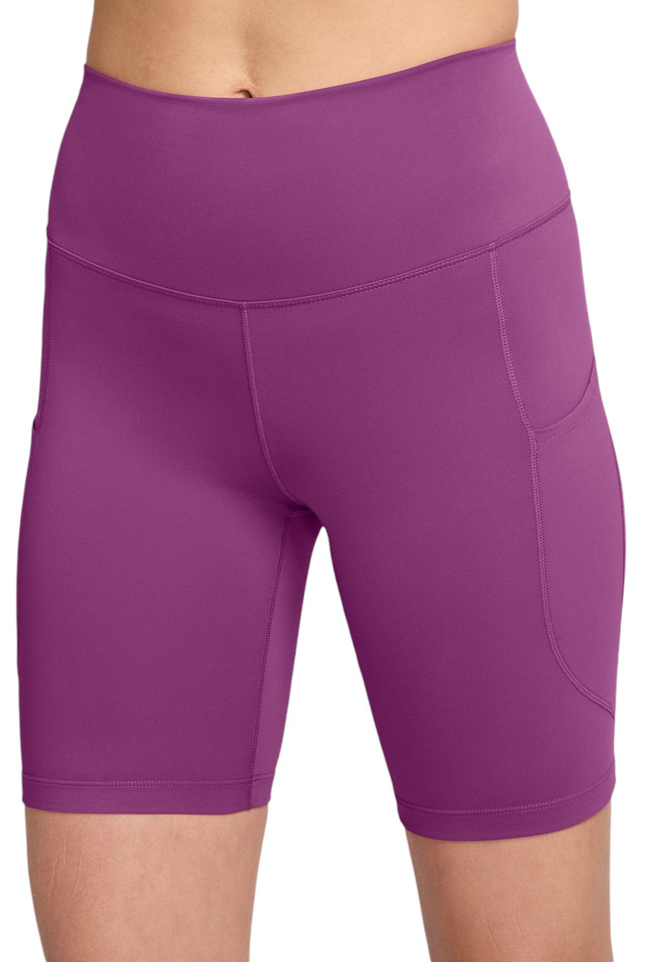 Nike Women's One High-Waisted 8" Biker Shorts With Pockets product image