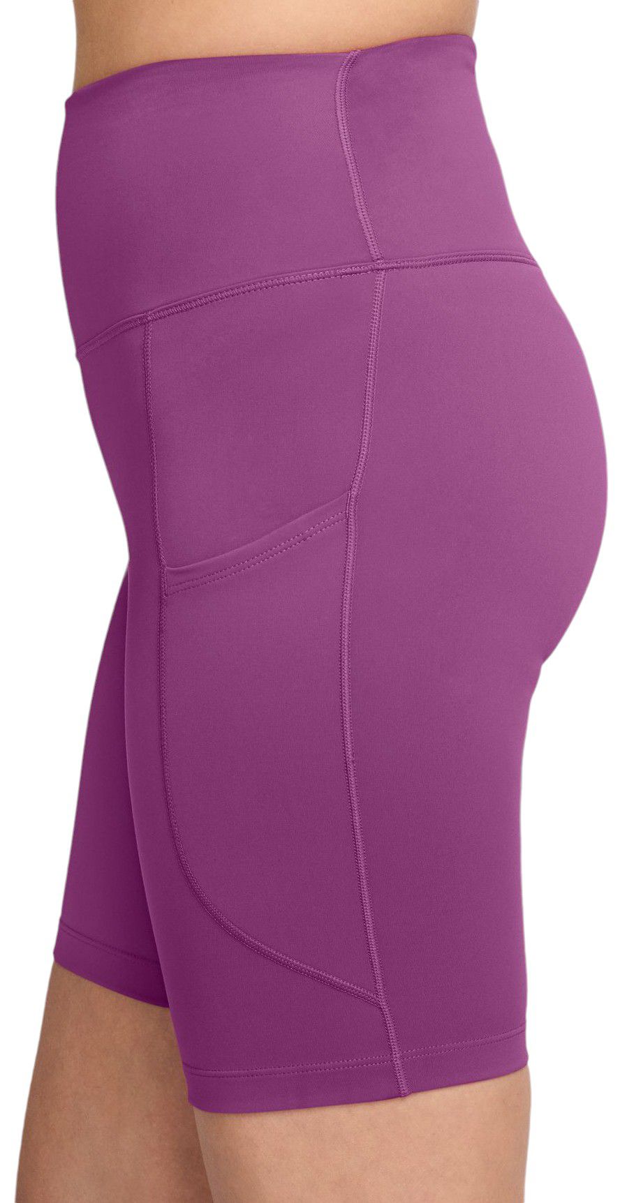 Nike Women's One High-Waisted 8" Biker Shorts With Pockets product image