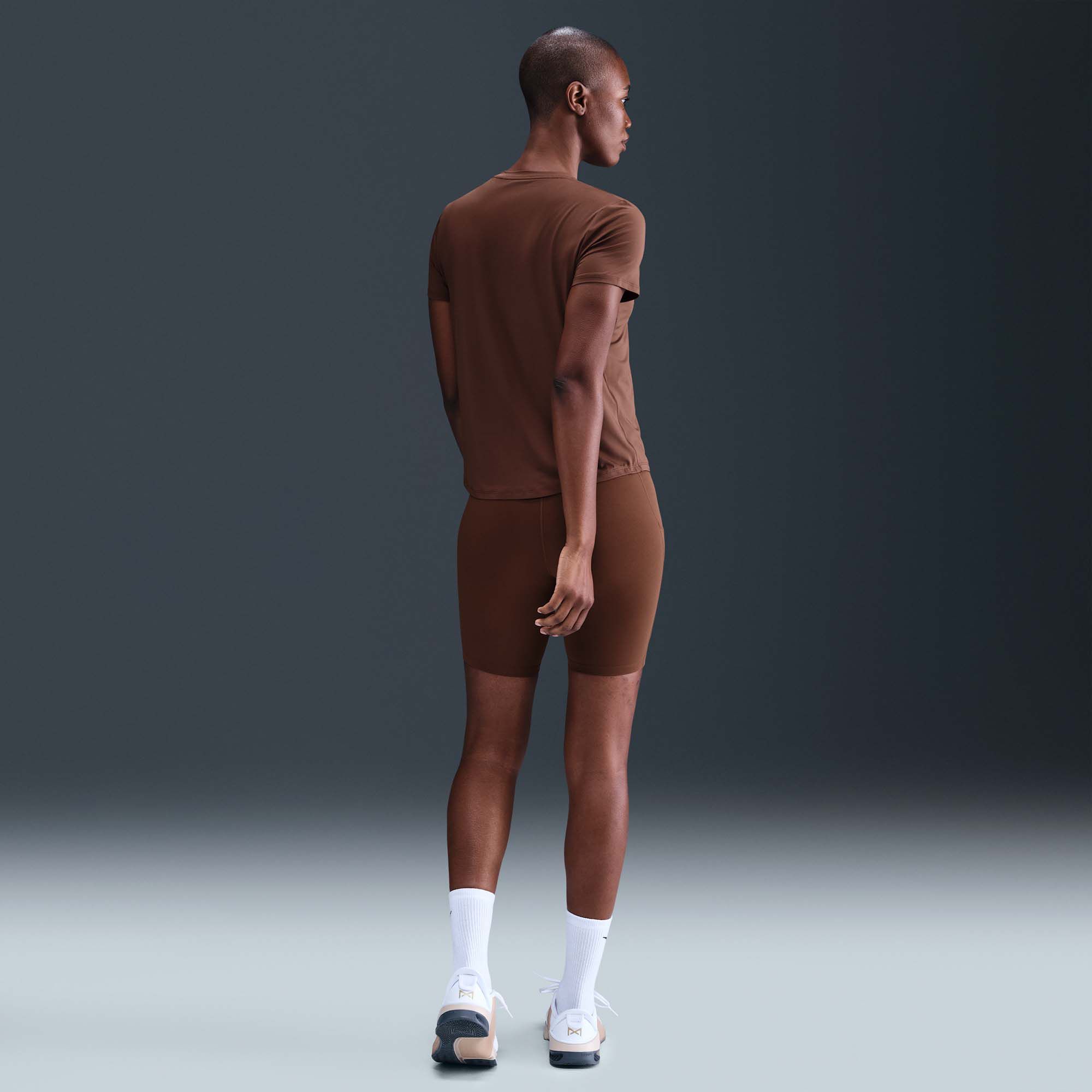 Nike Women's One High-Waisted 8" Biker Shorts With Pockets product image