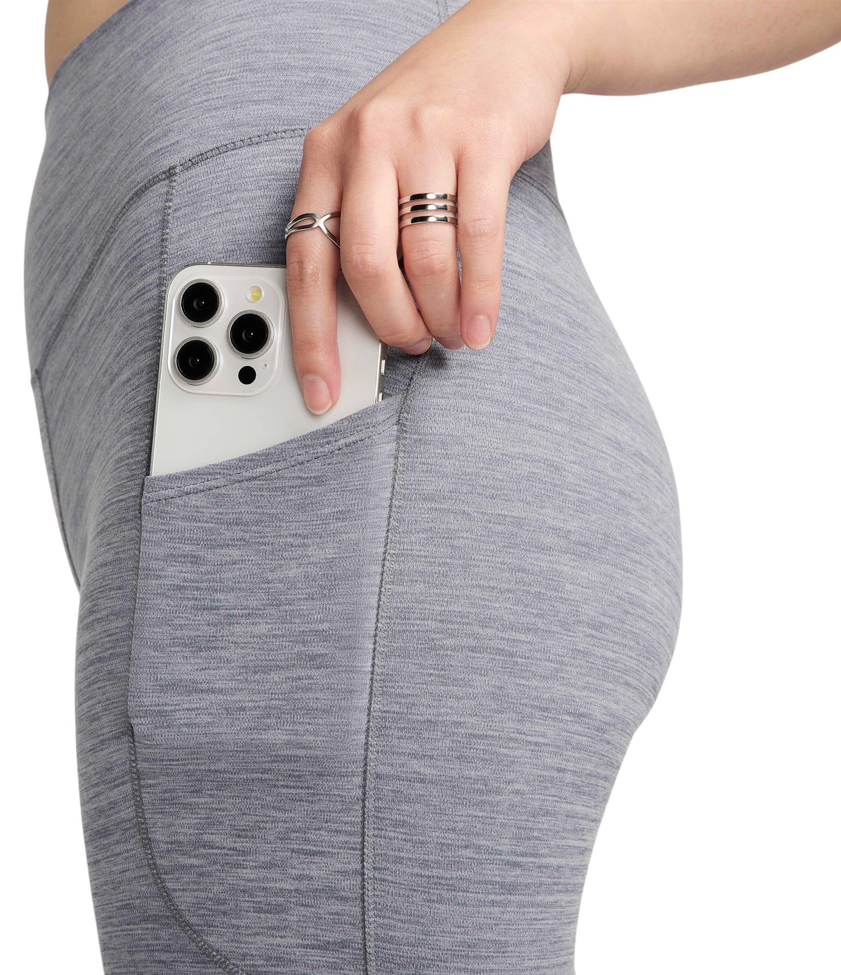 Nike Women's One High-Waisted 8" Biker Shorts With Pockets product image