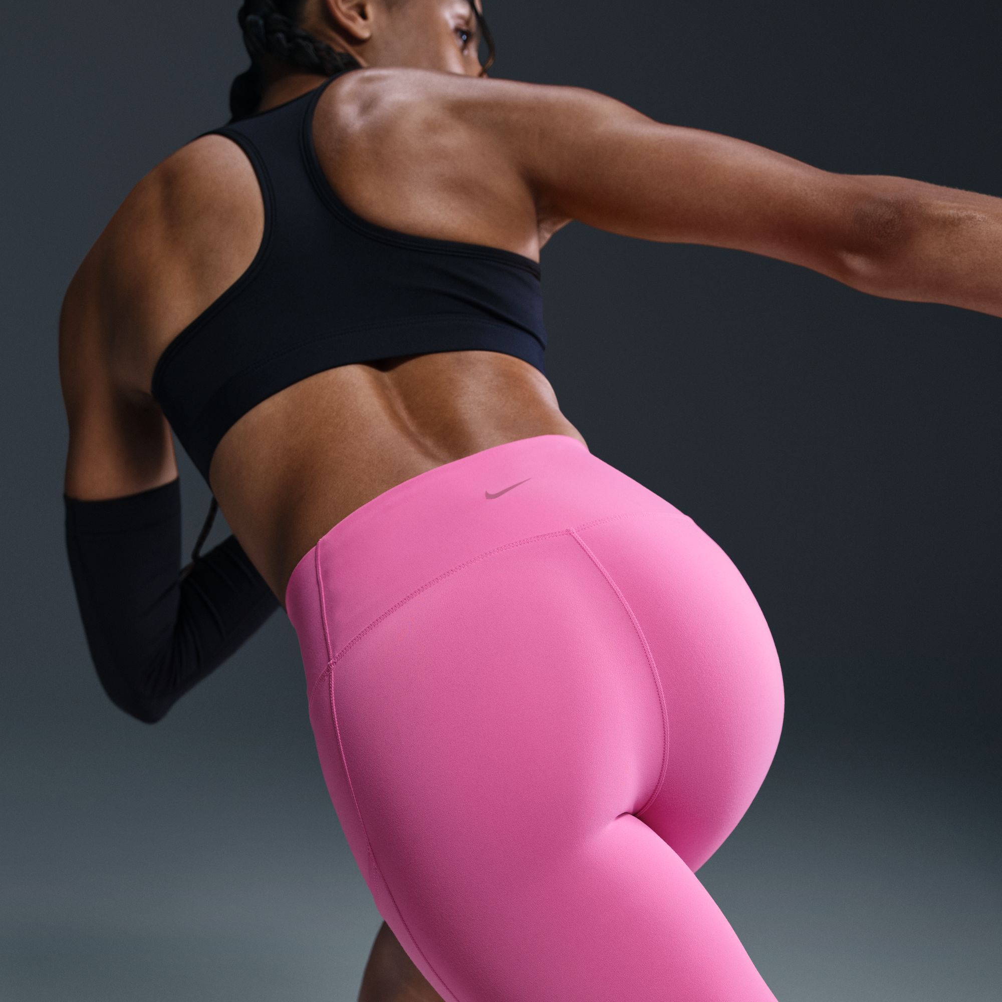 Nike Women's One High-Waisted 8" Biker Shorts With Pockets product image