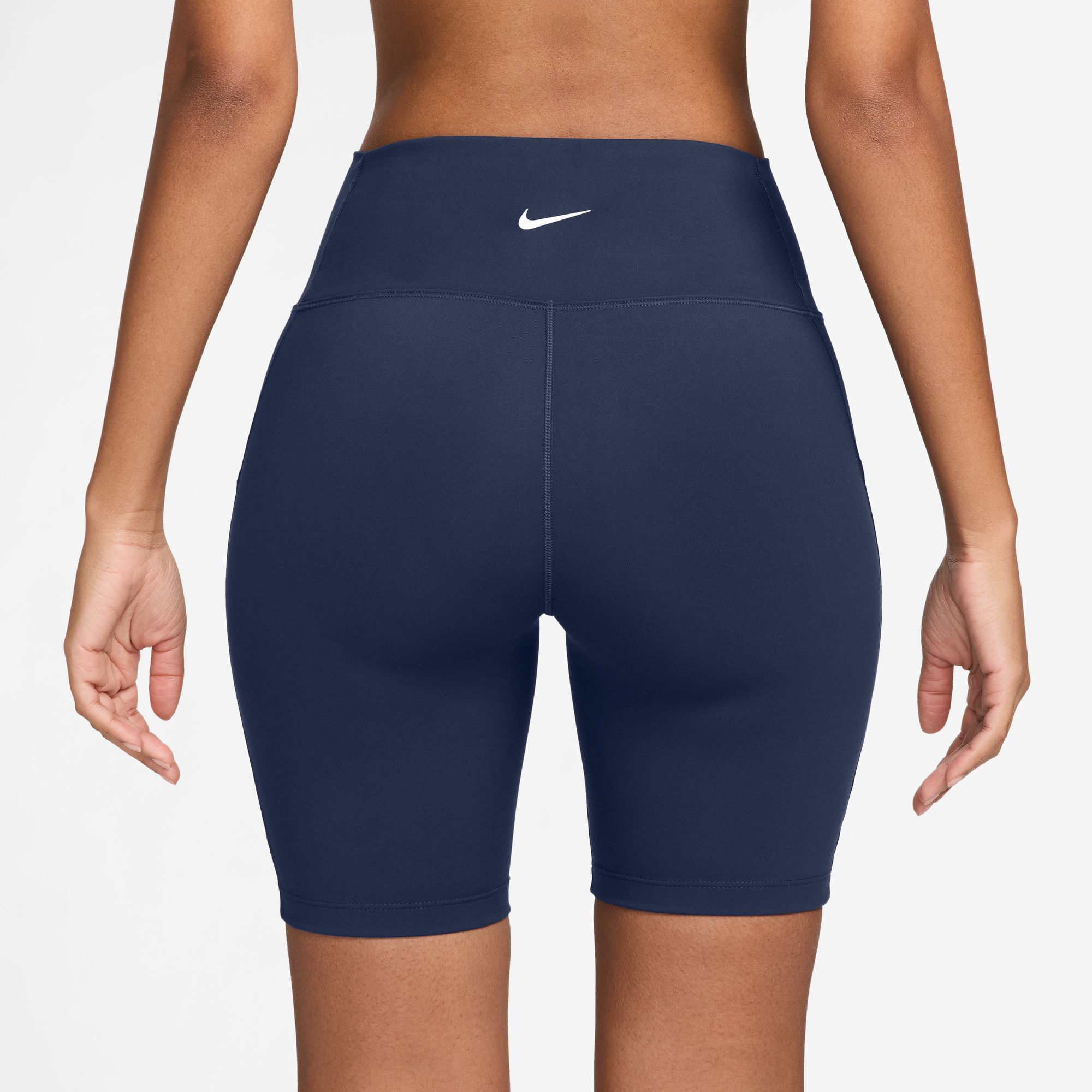 Nike Women's One High-Waisted 8" Biker Shorts With Pockets product image