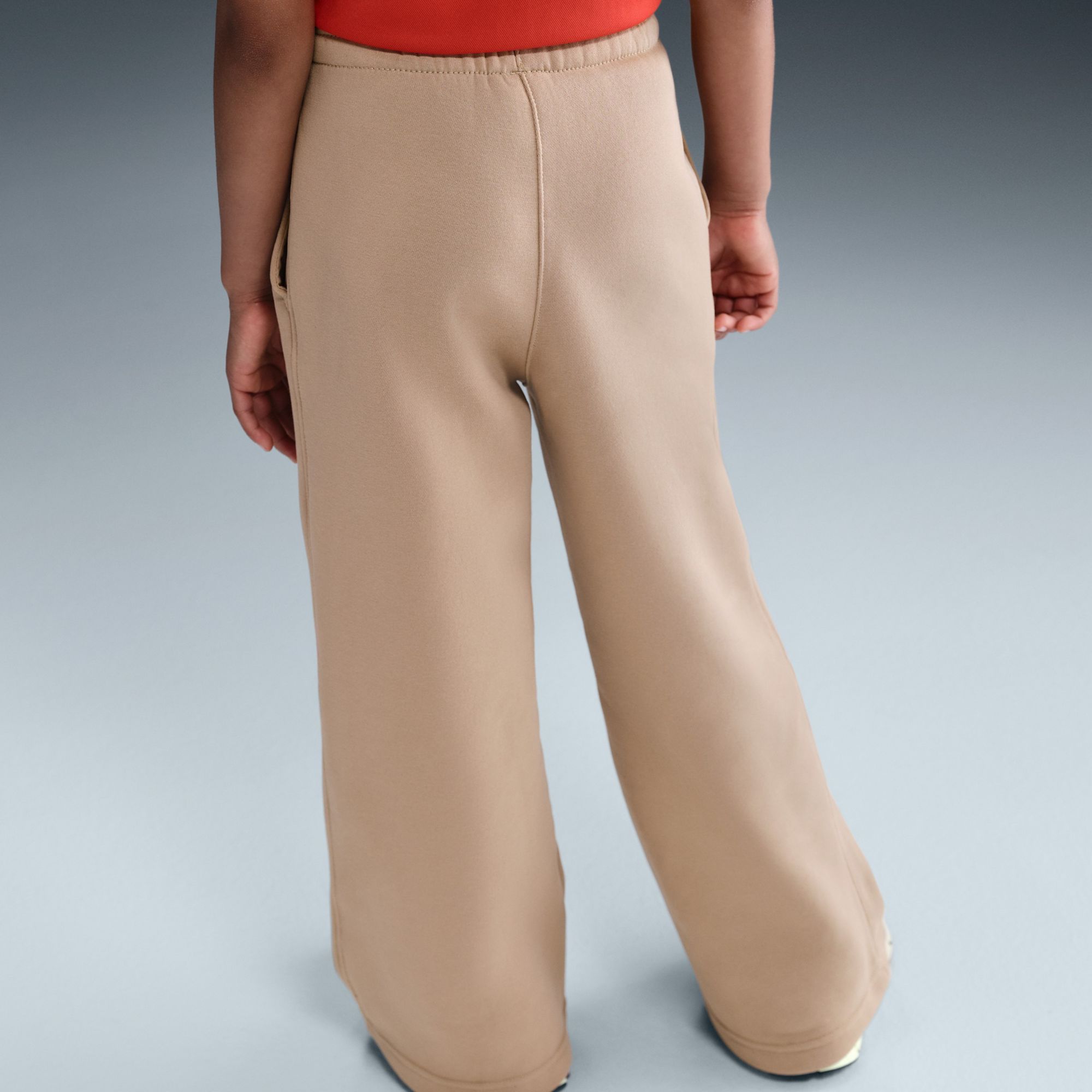 Nike Girls' Sportswear Club Fleece Wide-Leg Pants product image