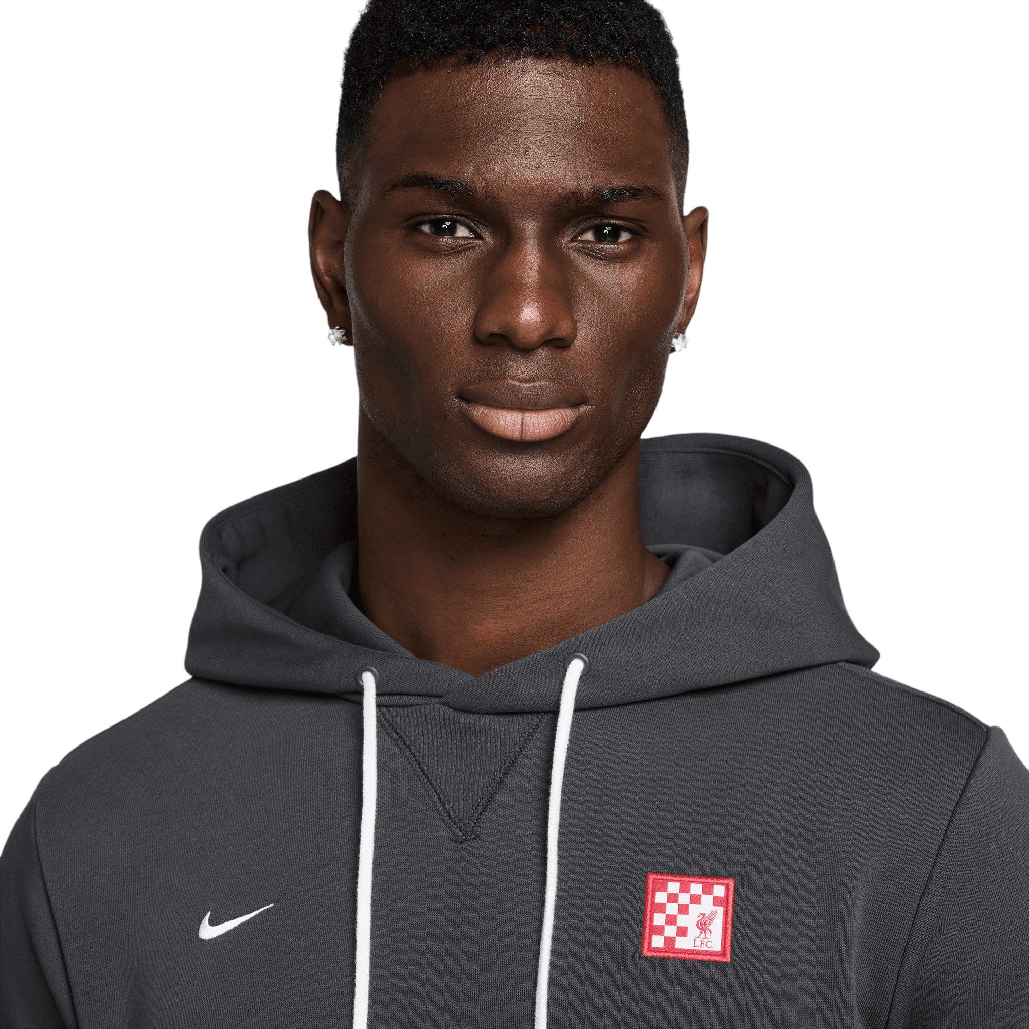 Nike Men's Liverpool 2024 Grey Hoodie product image