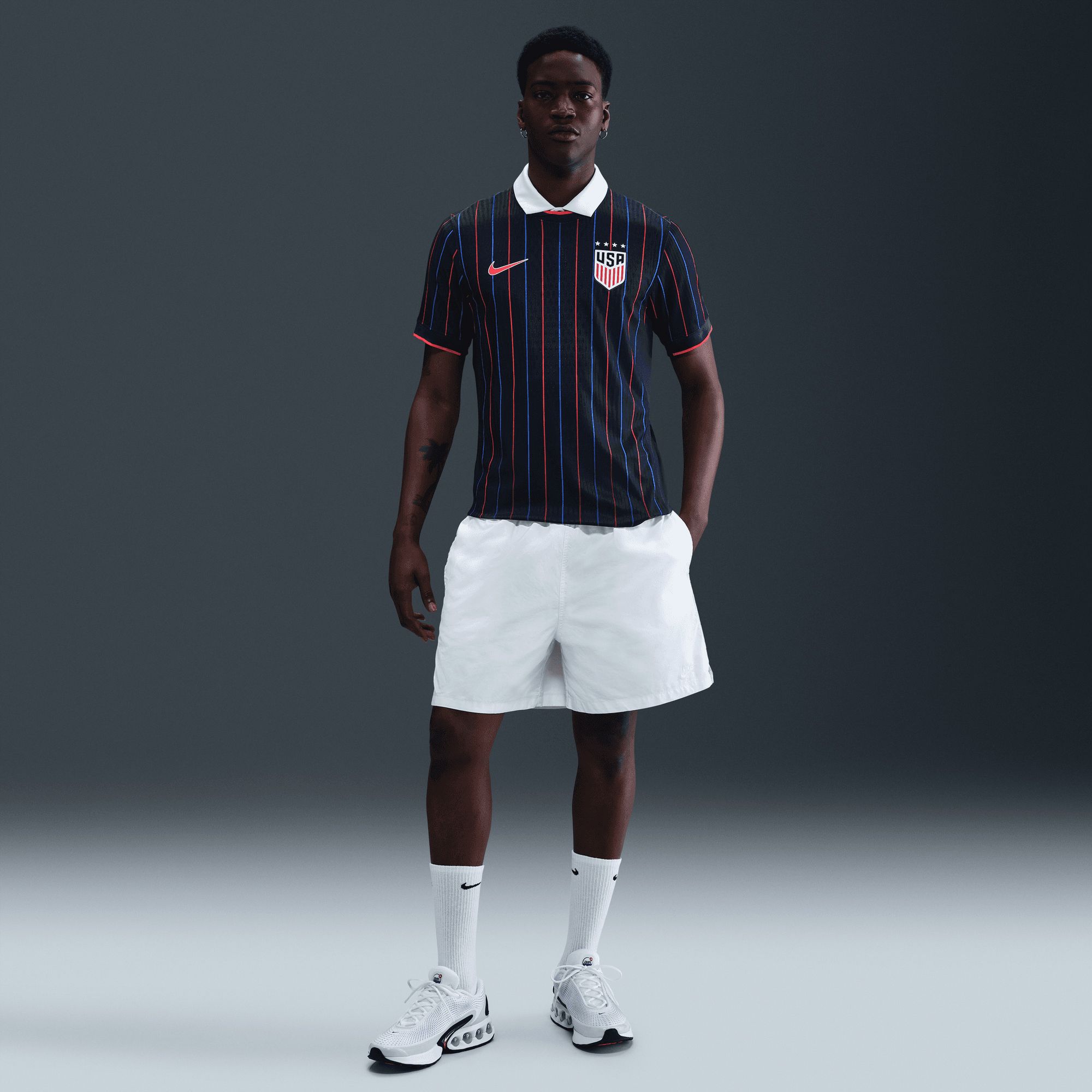 Nike Adult USWNT 2025 Navy Away Authentic Jersey product image