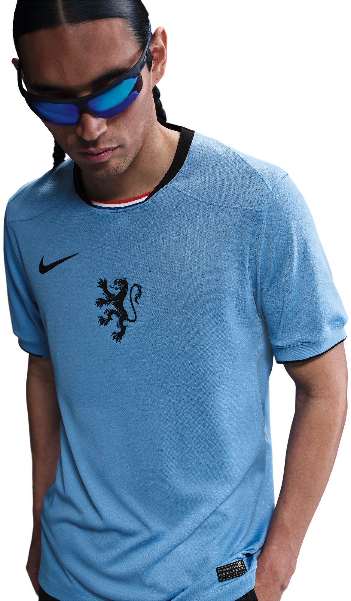 Nike Adult Netherlands 2025 Light Blue Away Replica Jersey product image