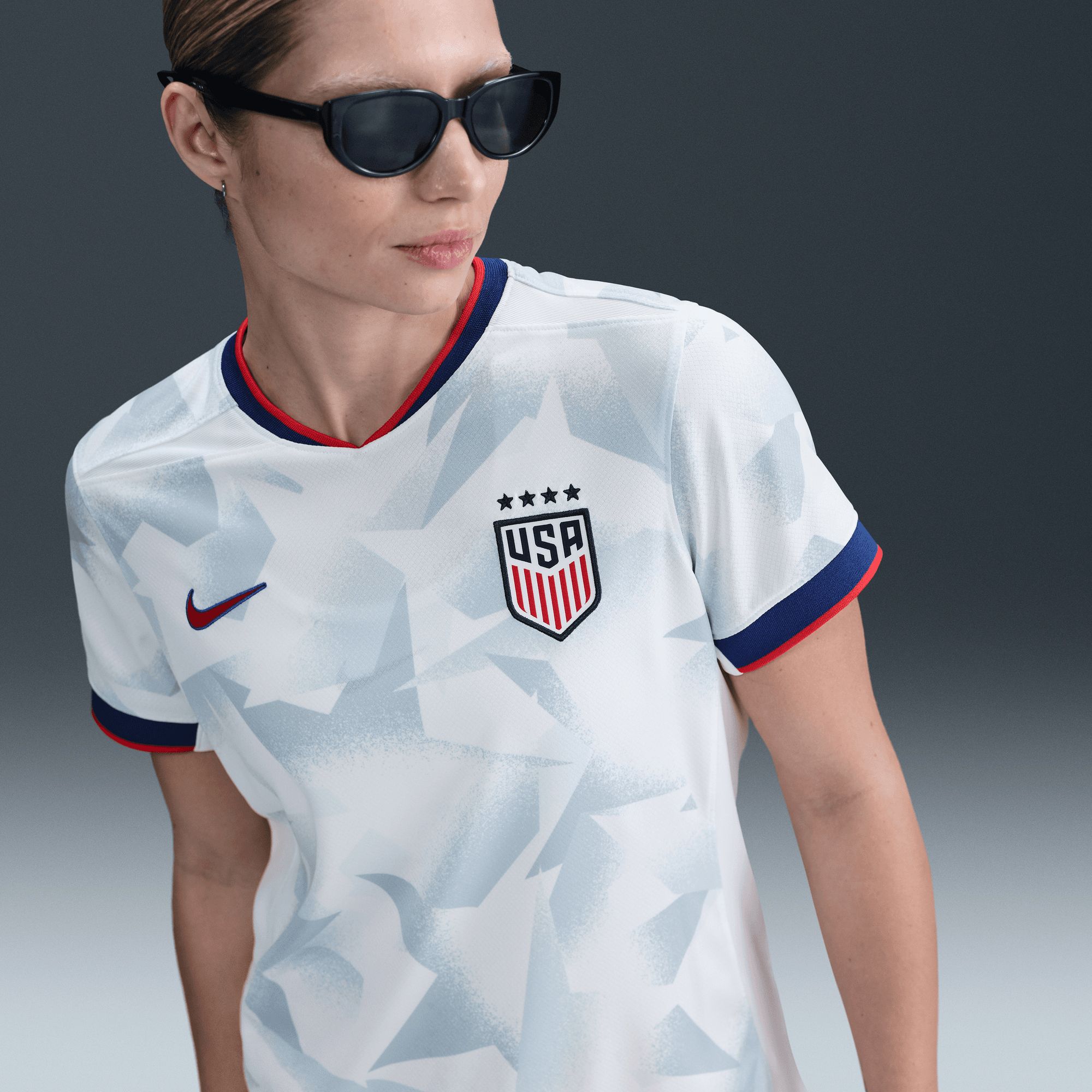 Nike Women's USWNT 2025 White "Brillant" Home Replica Jersey product image