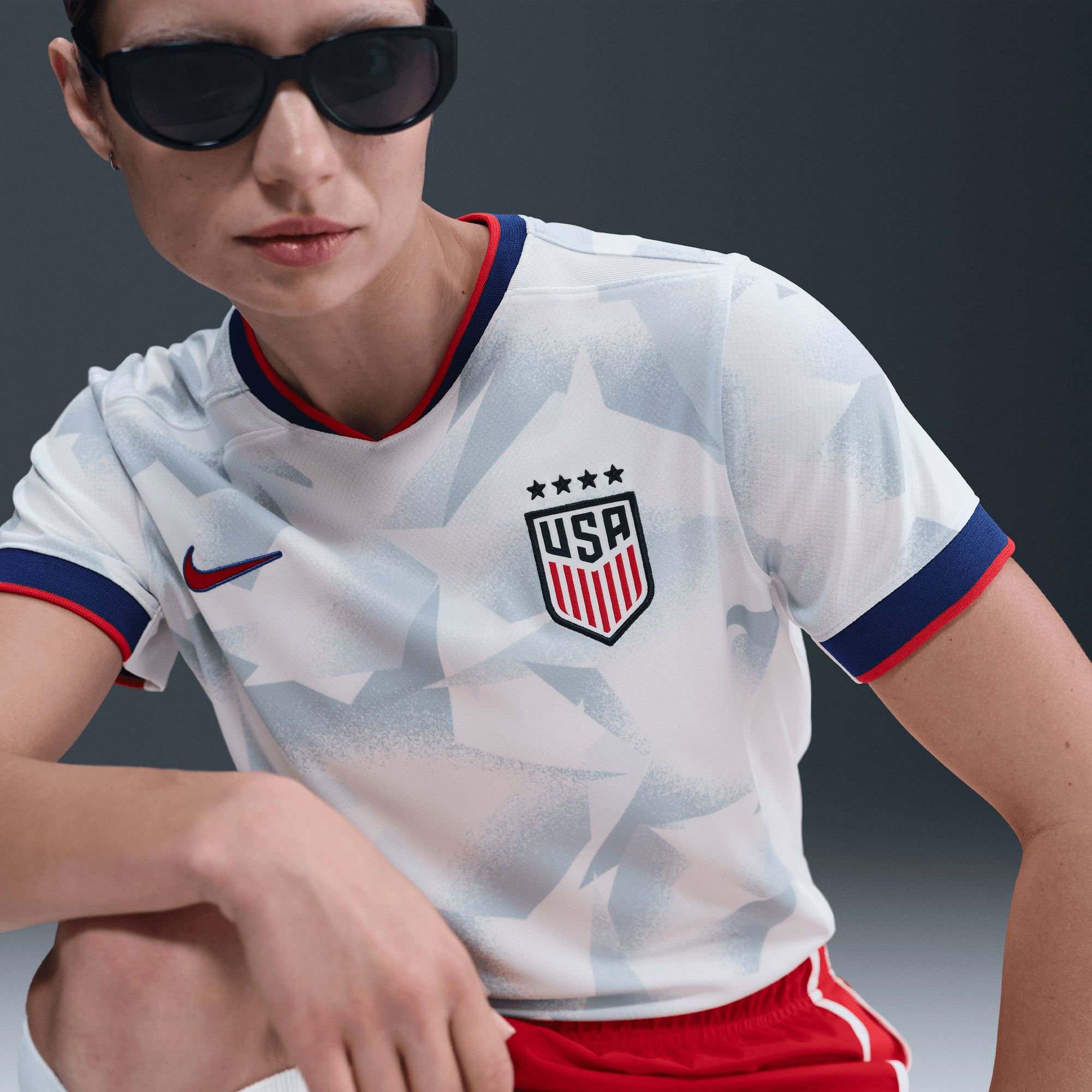 Nike Women's USWNT 2025 White "Brillant" Home Replica Jersey product image