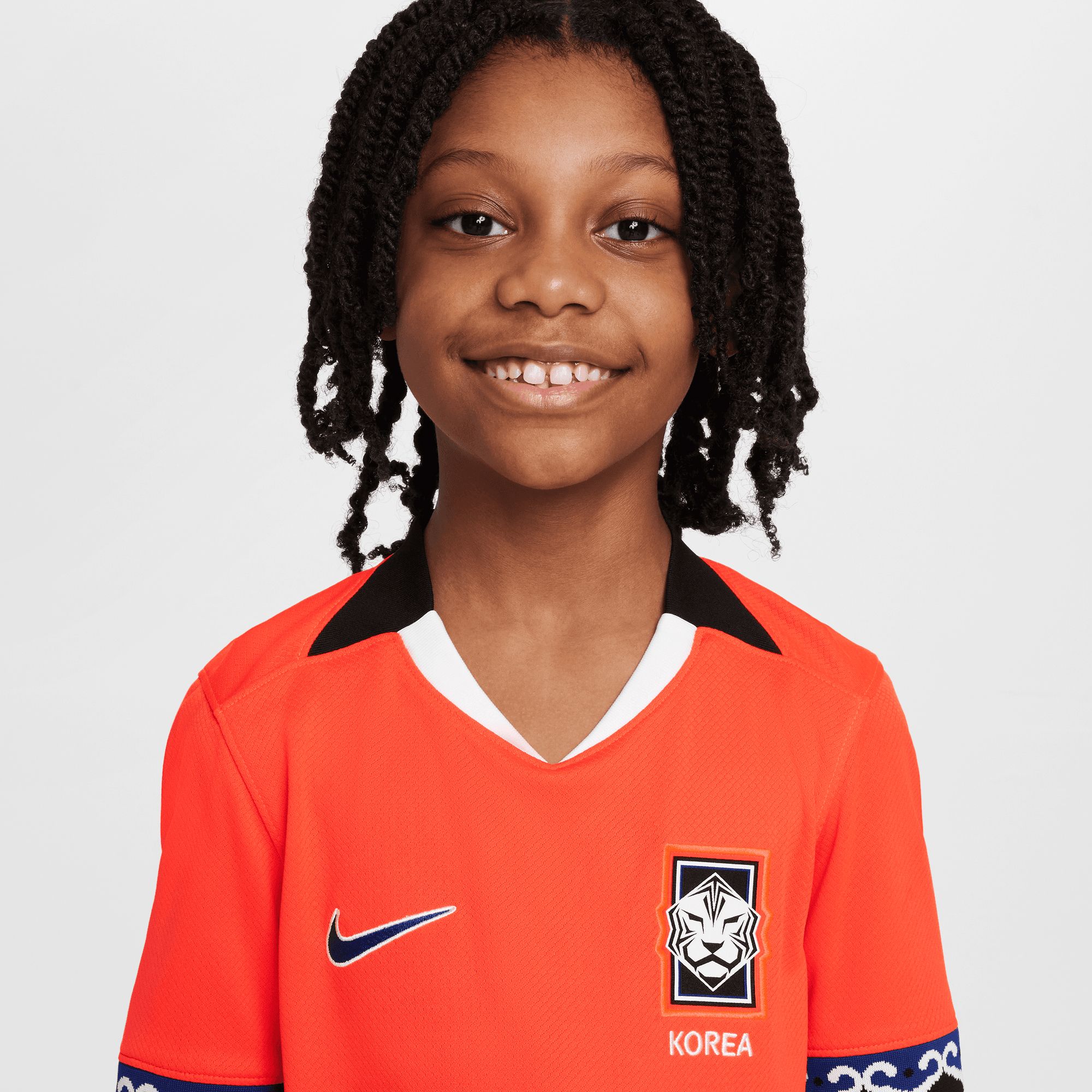 Nike Youth Korea 2025 Red Home Replica Jersey product image