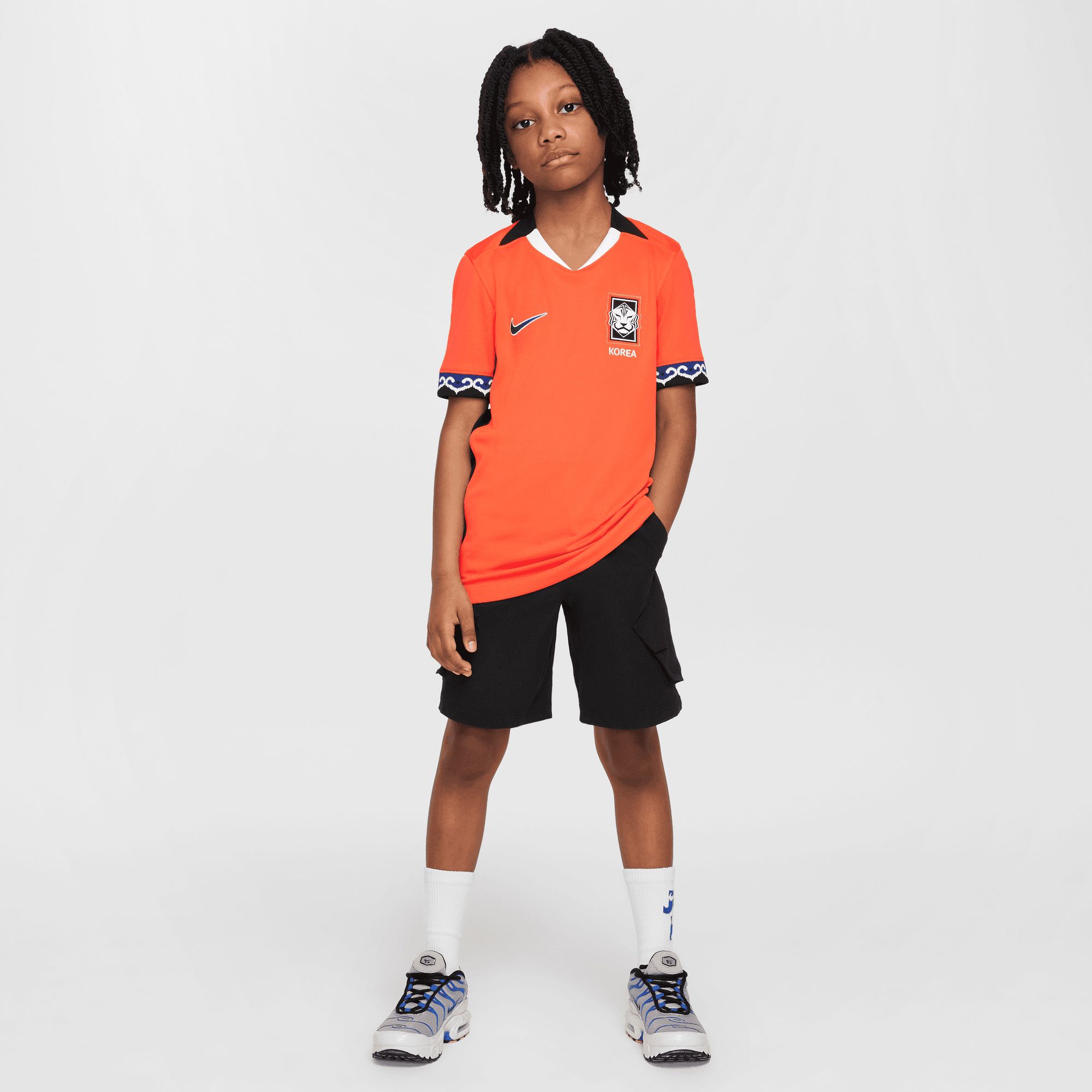 Nike Youth Korea 2025 Red Home Replica Jersey product image