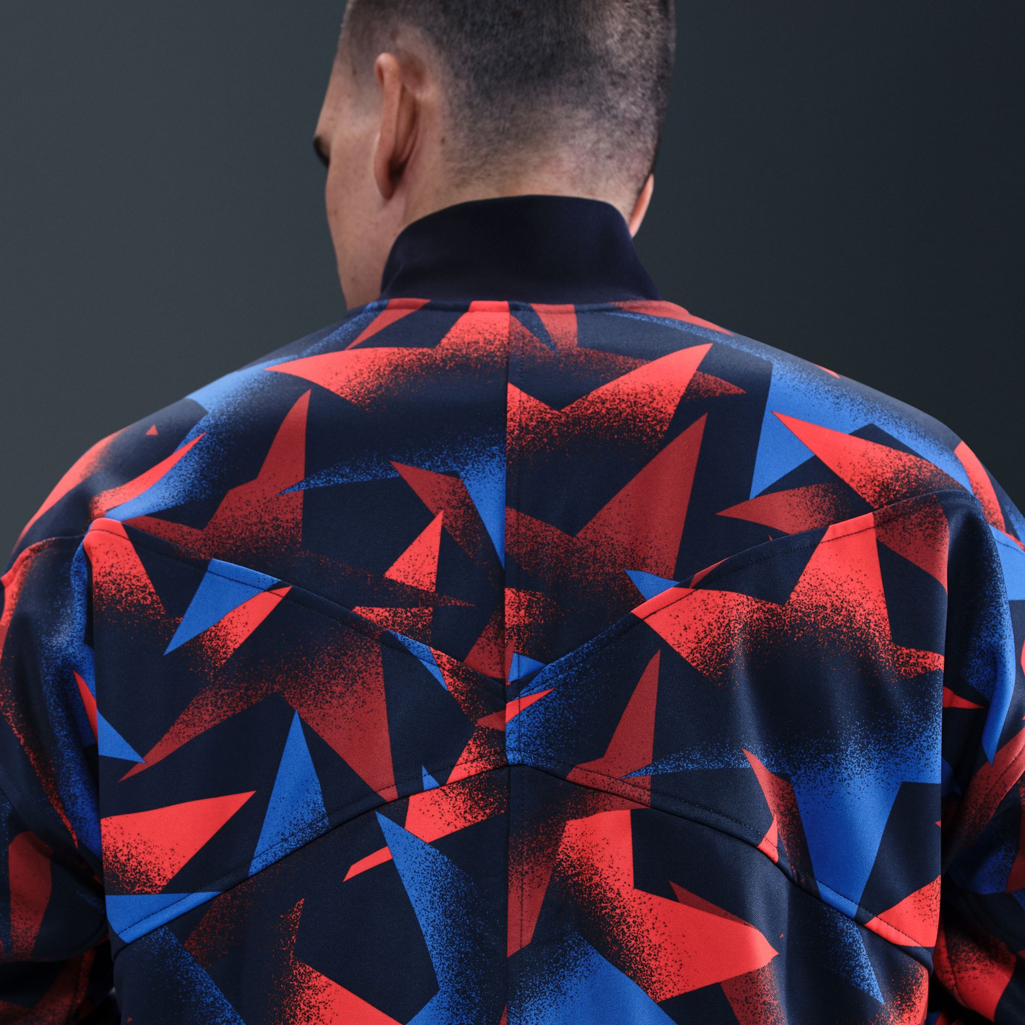 Nike Adult USMNT 2025 Navy Prematch Jacket product image