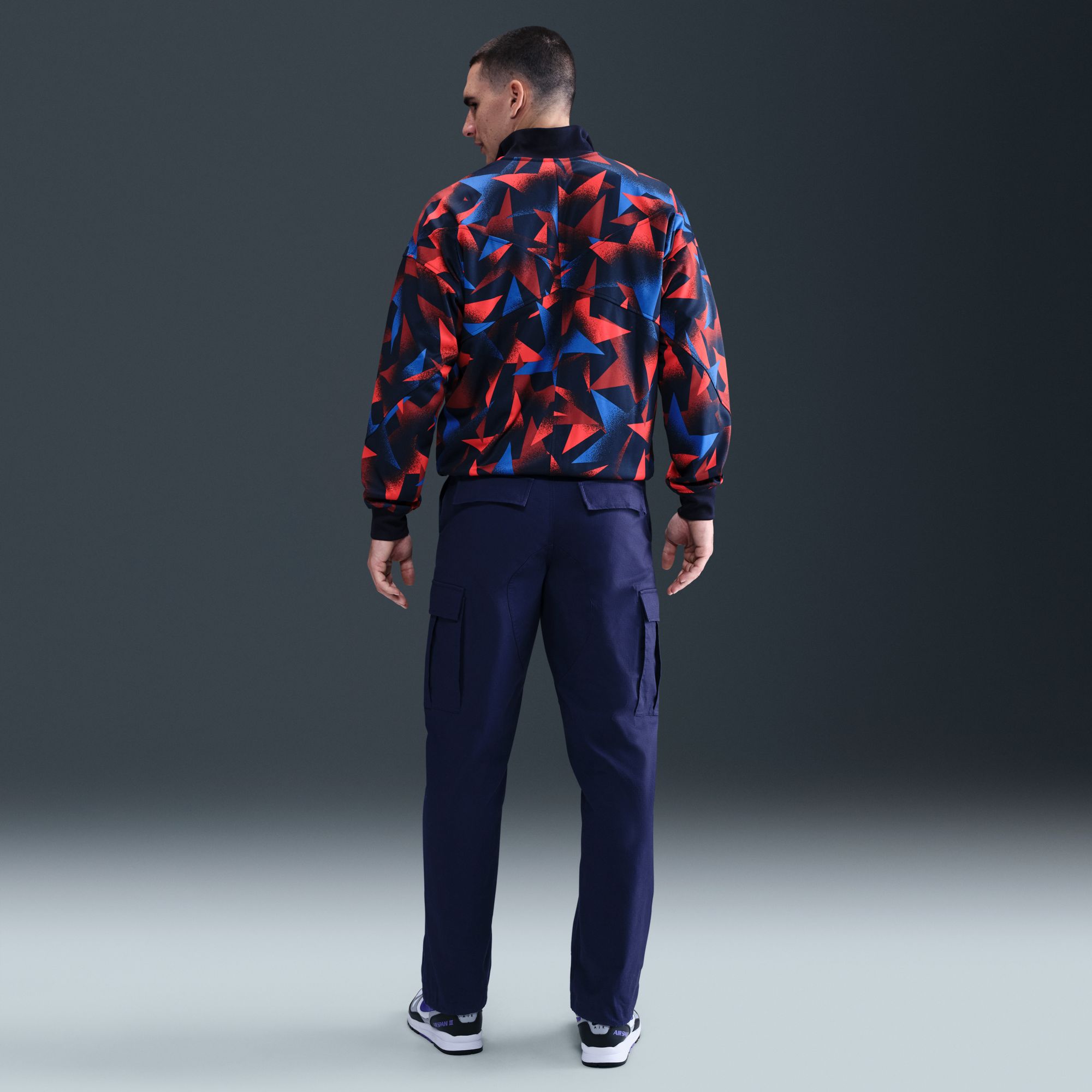 Nike Adult USMNT 2025 Navy Prematch Jacket product image