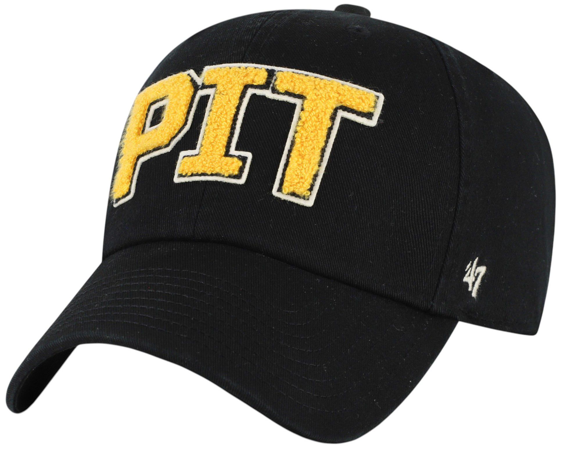 '47 Women's Pittsburgh Steelers Black Zoey Clean Up Adjustable Hat product image