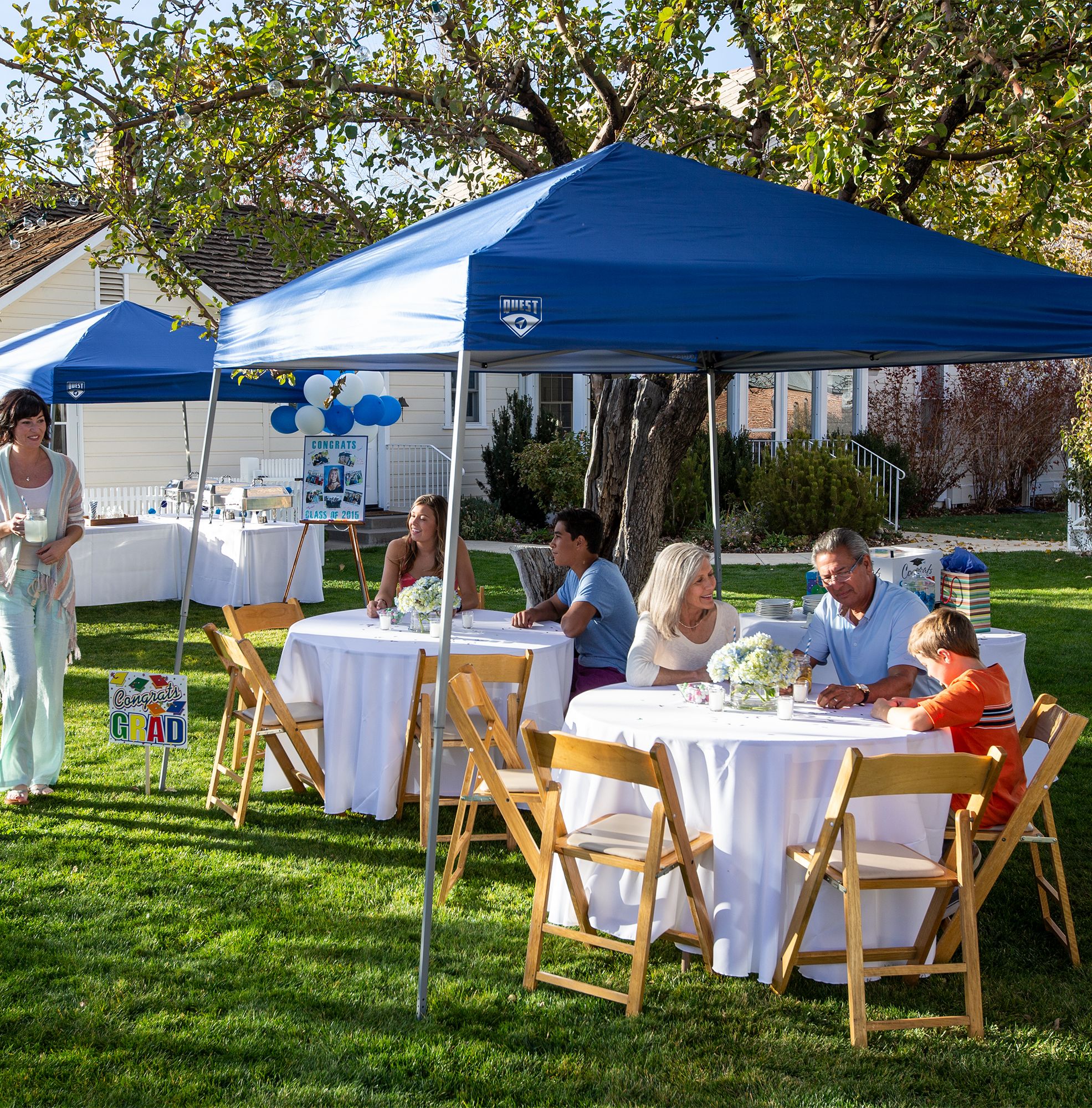 Quest 10' x 10' Instant Up Slant Leg Canopy product image